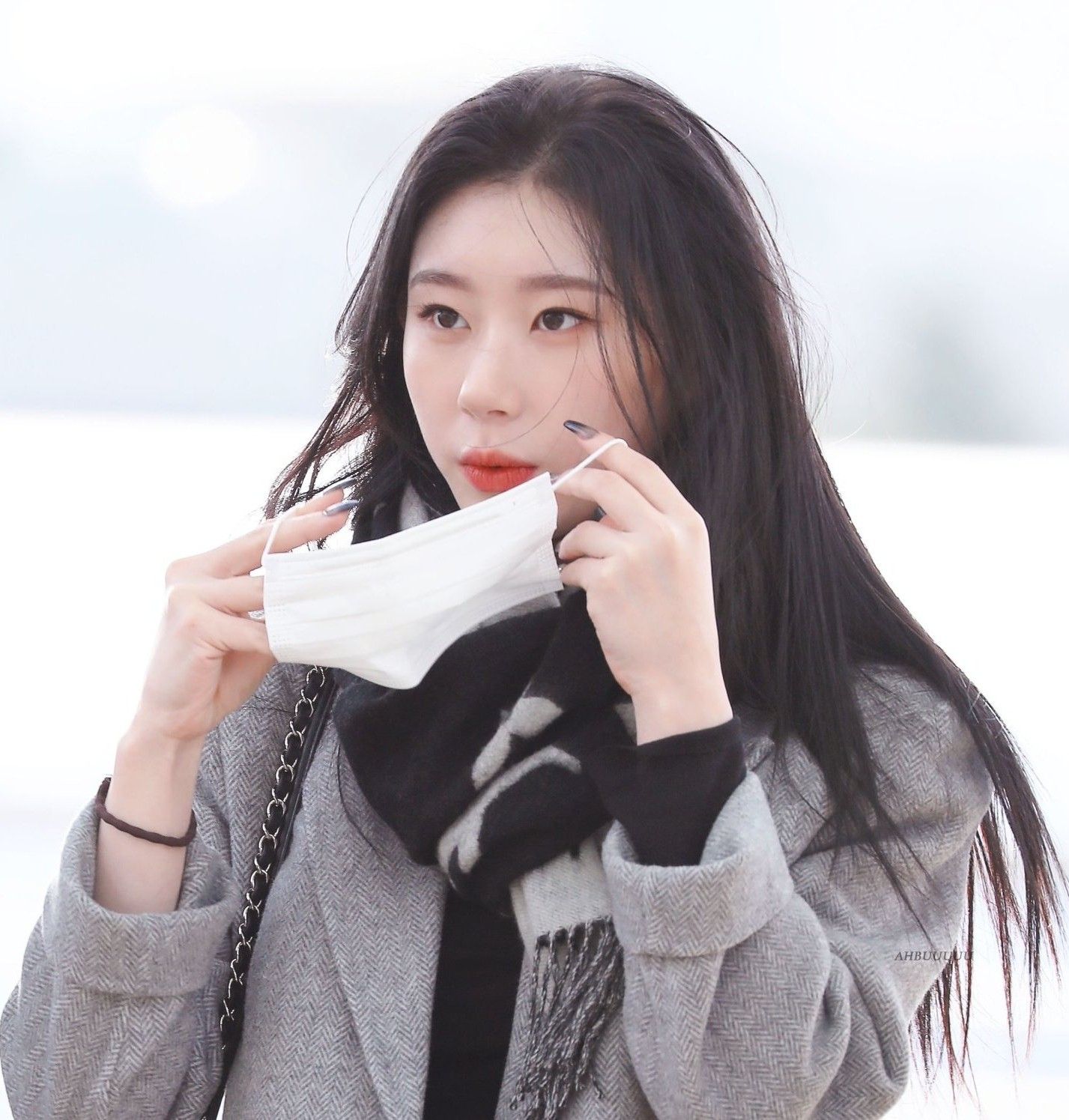 A moment captured by ITZY's fan