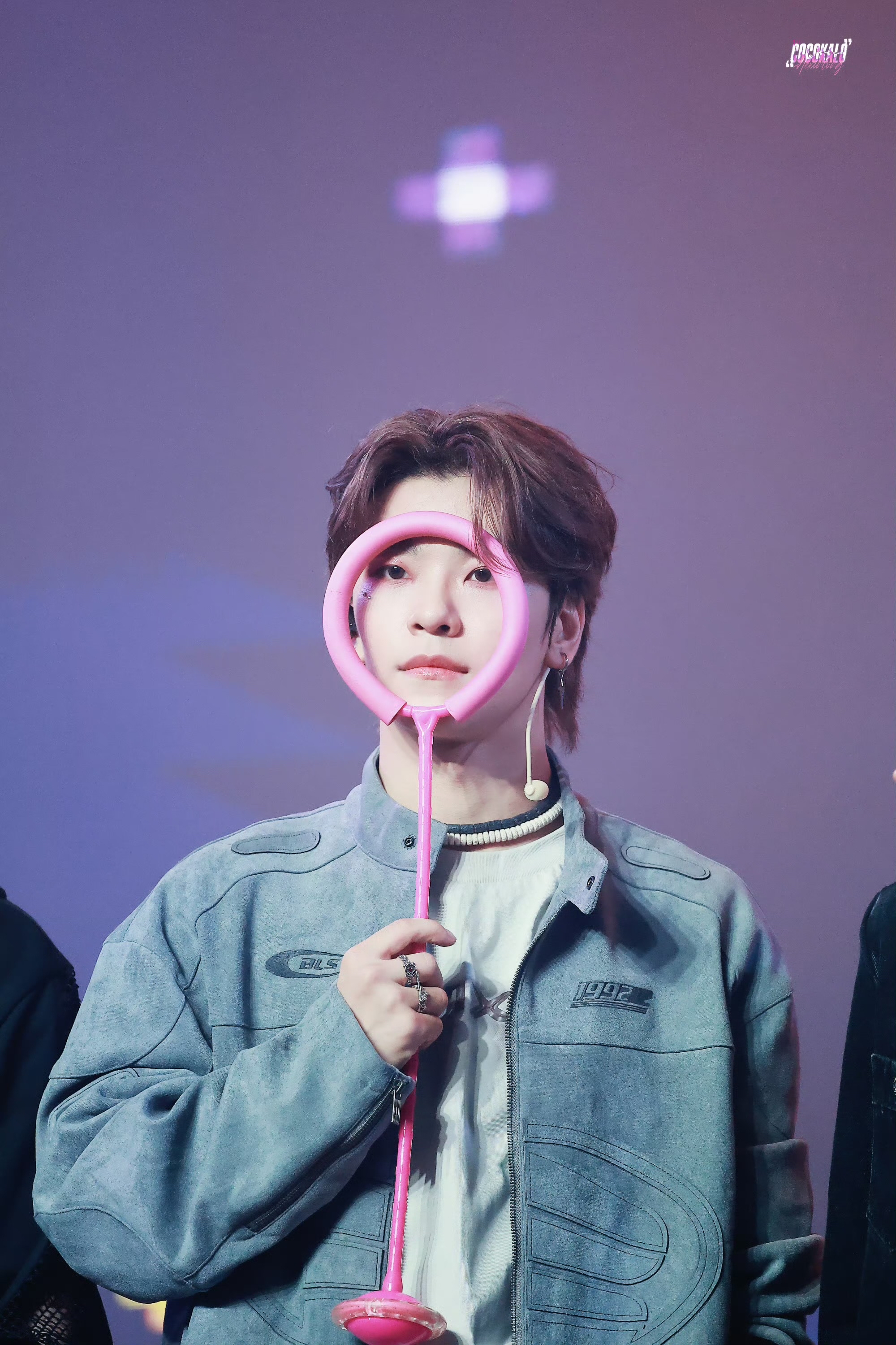 A moment captured by He Xinlong (ALPHA DRIVE ONE)'s fan