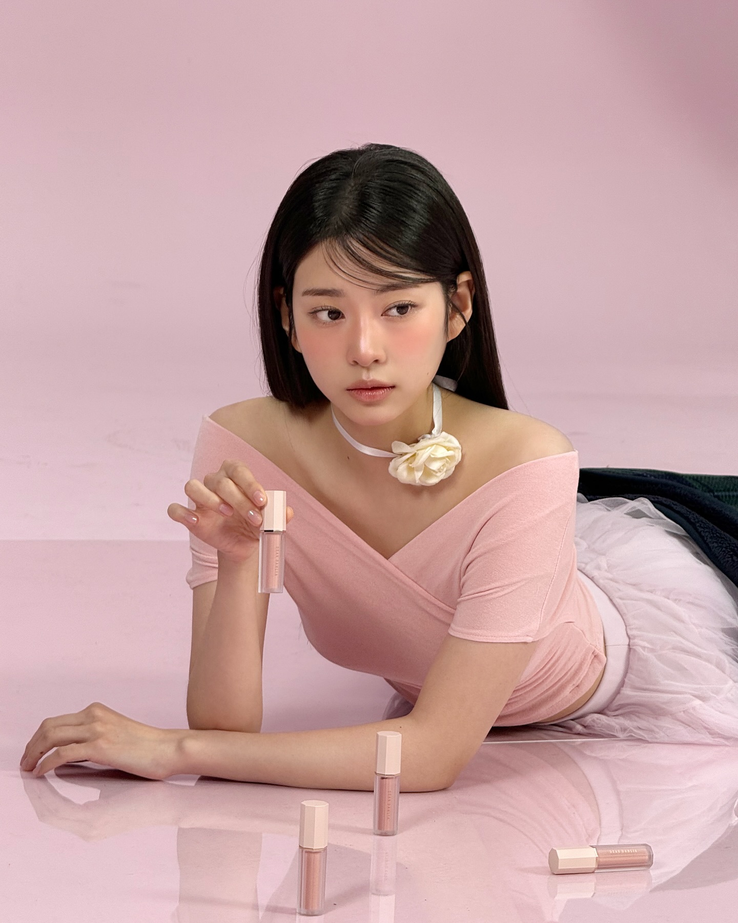 A moment captured by Kim Minju's fan