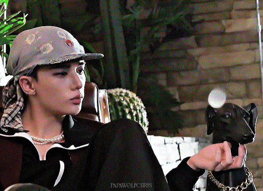 Behind-the-scenes cut of Hyunjin (Stray Kids)