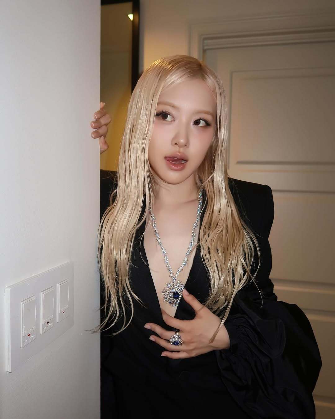 A moment captured by ROSÉ (BLACKPINK)'s fan