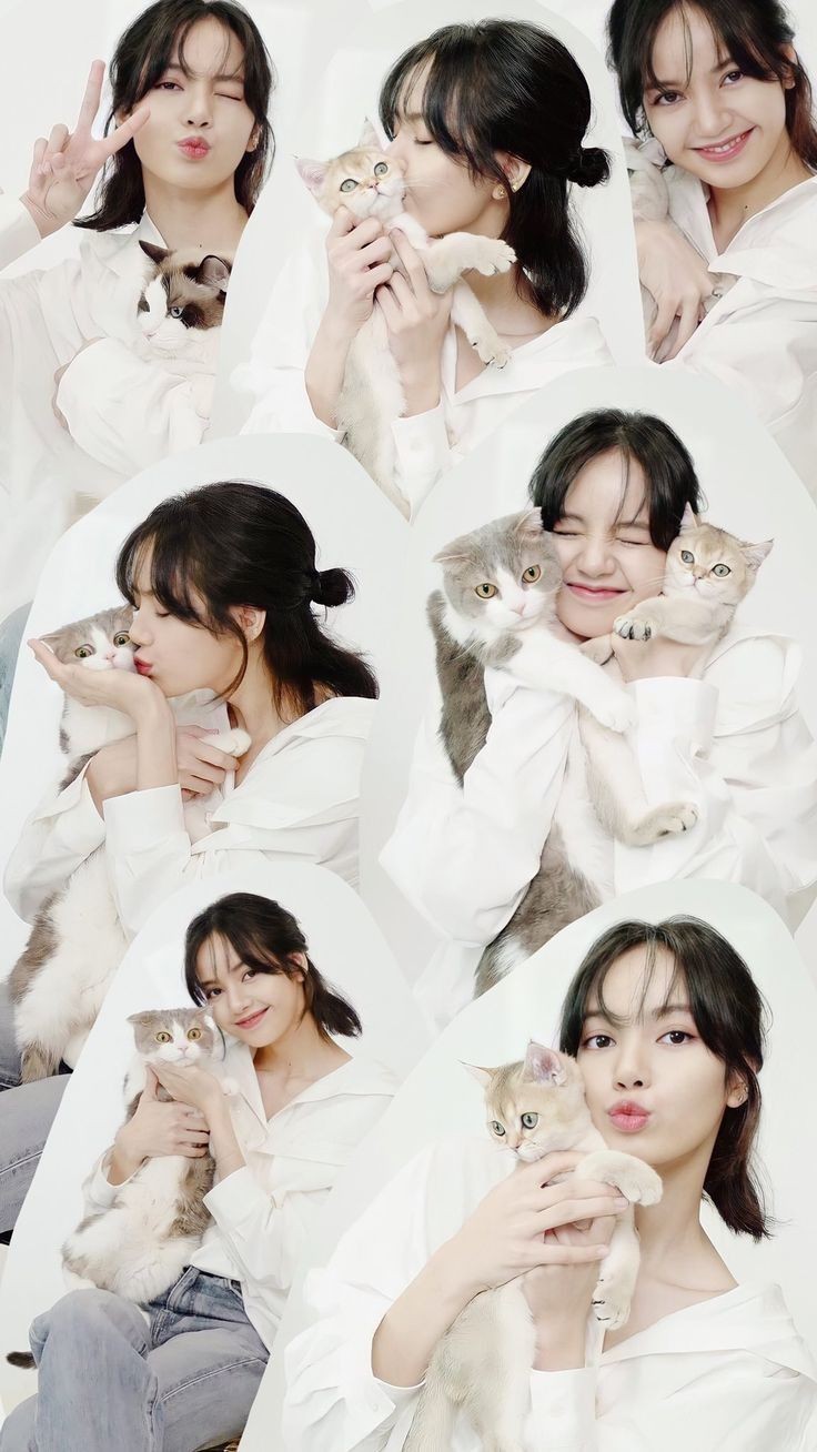 A heartfelt wallpaper shared by Lisa (BLACKPINK)'s fans
