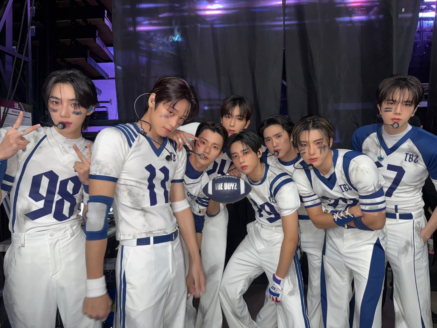 Recent activity shot of THE BOYZ