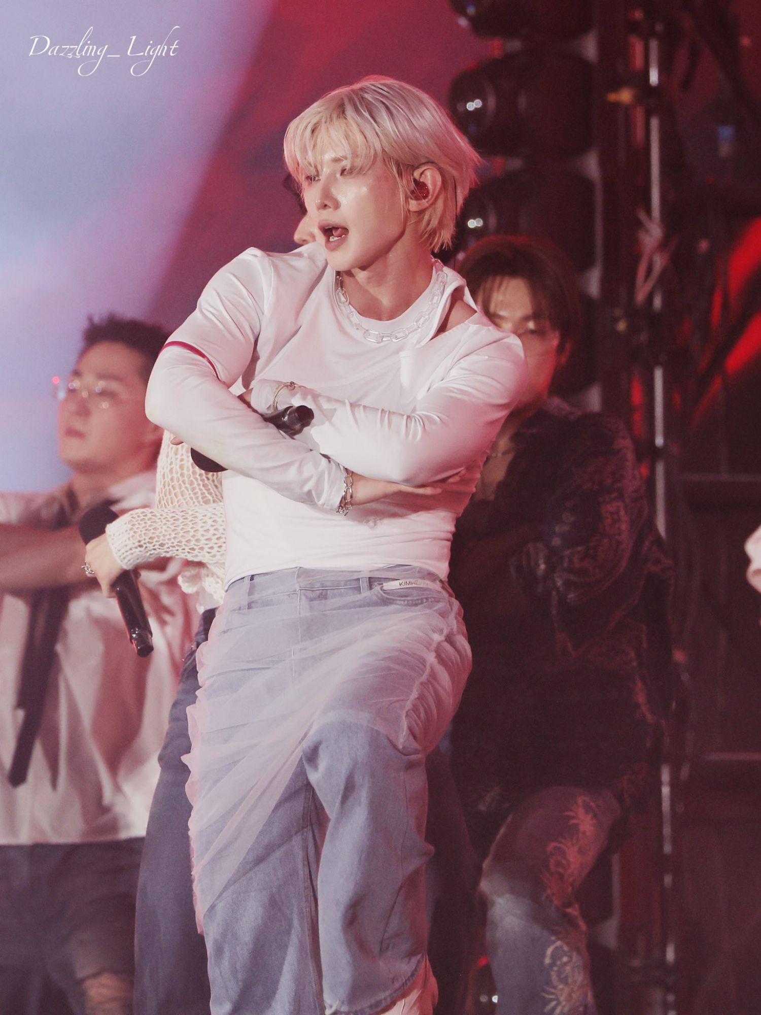 A moment captured by Yeosang (ATEEZ)'s fan