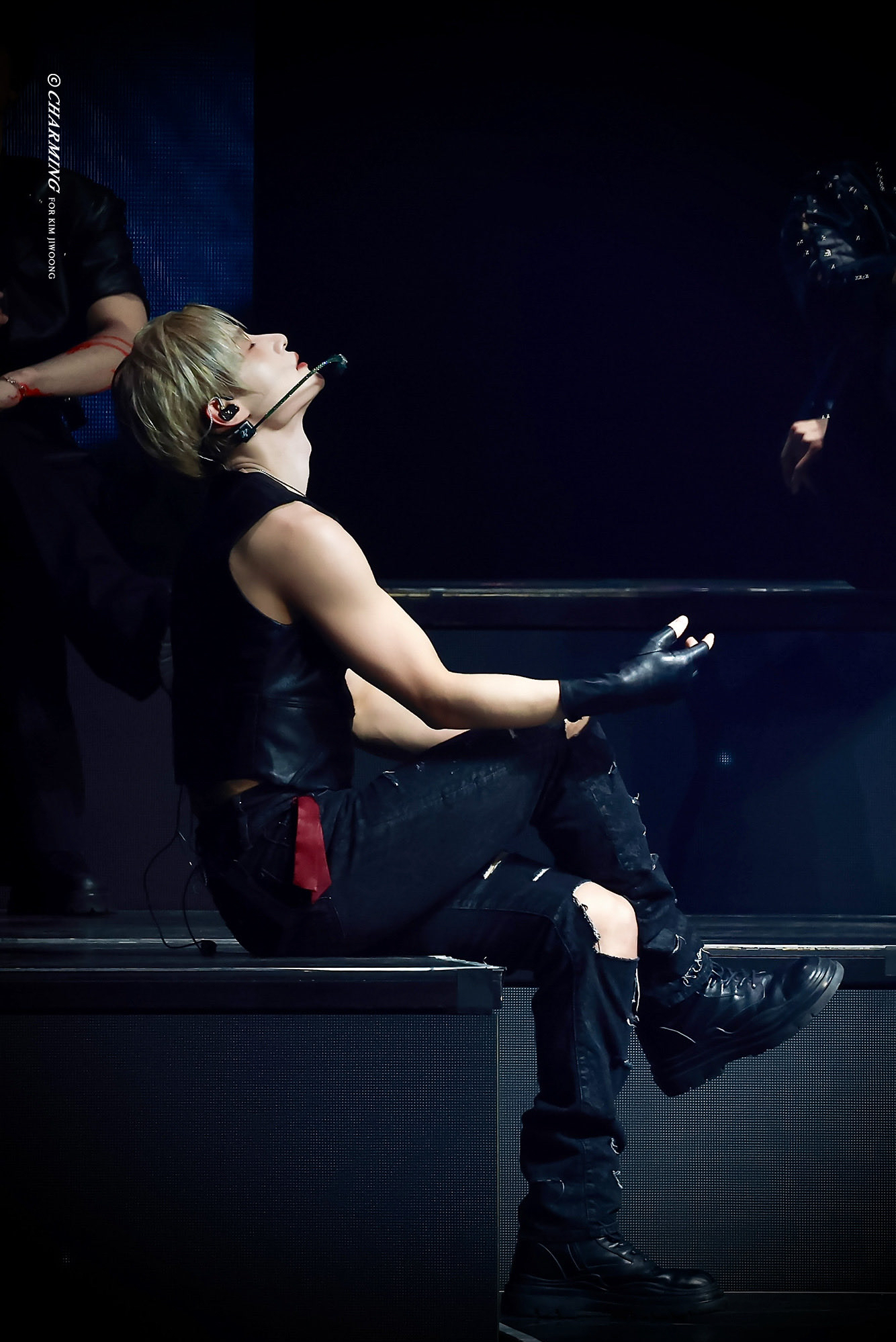 Recent activity shot of Kim Jiwoong (ZEROBASEONE)