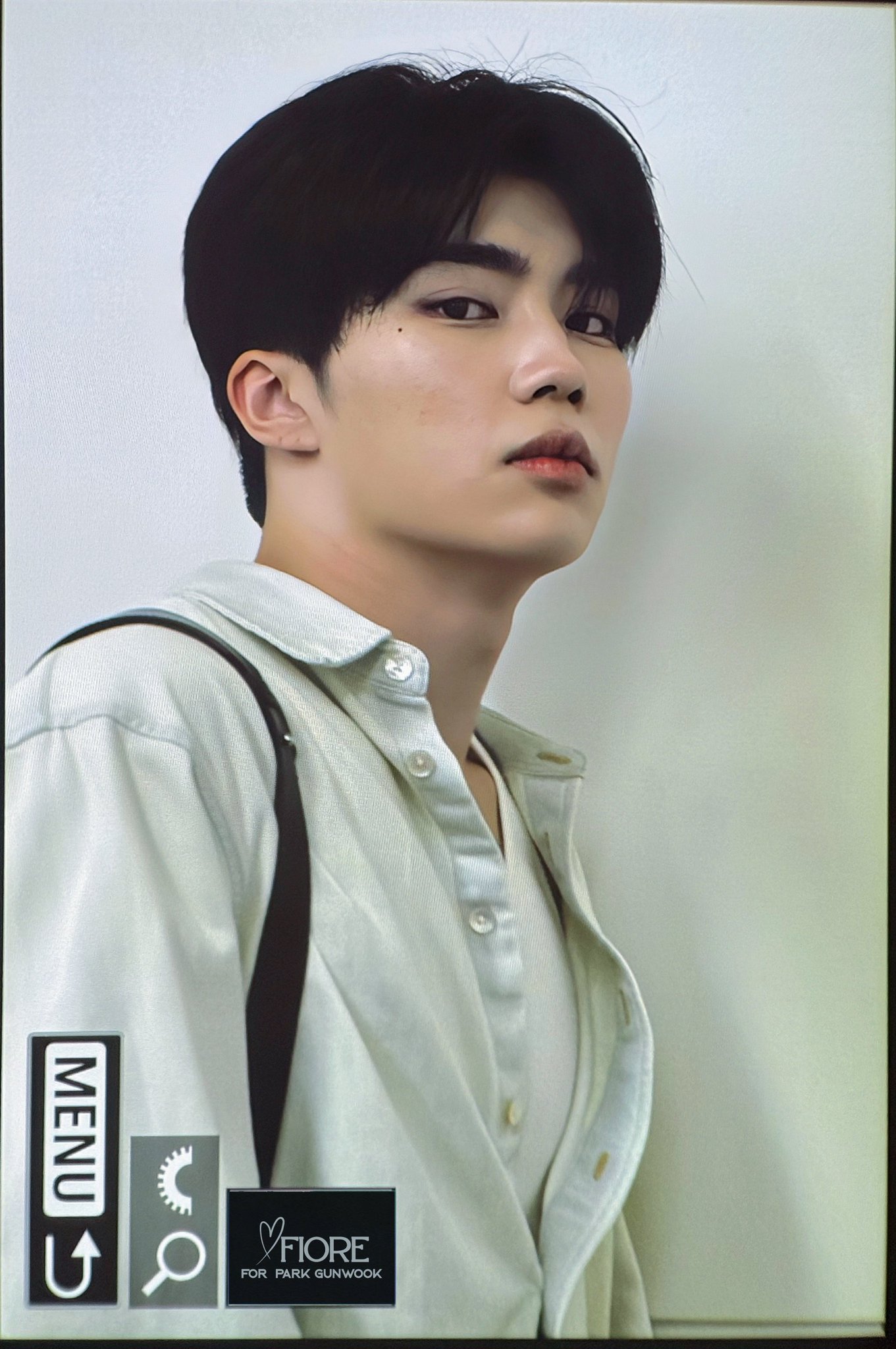 Behind-the-scenes cut of Park Gunwook (ZEROBASEONE)