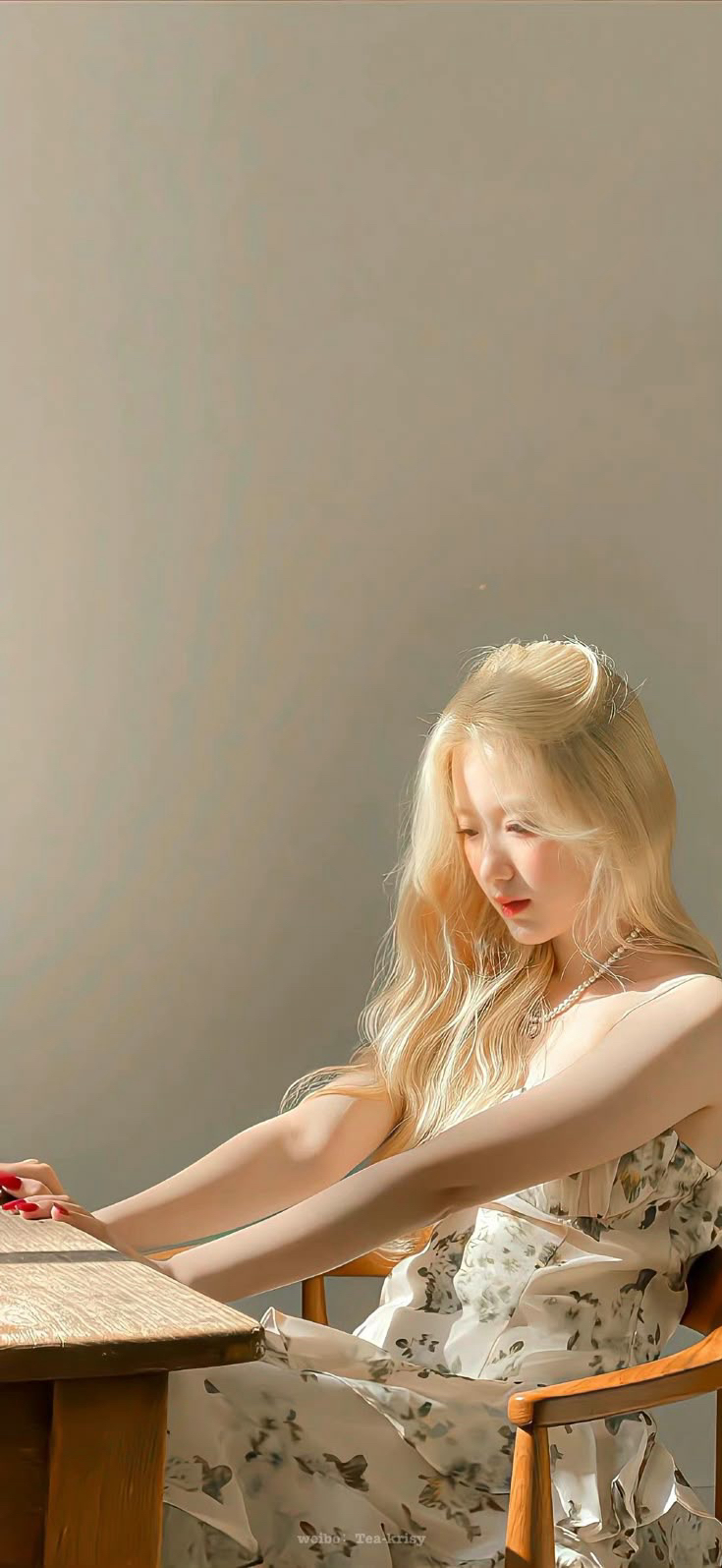 Recent activity shot of Shuhua (i-dle)
