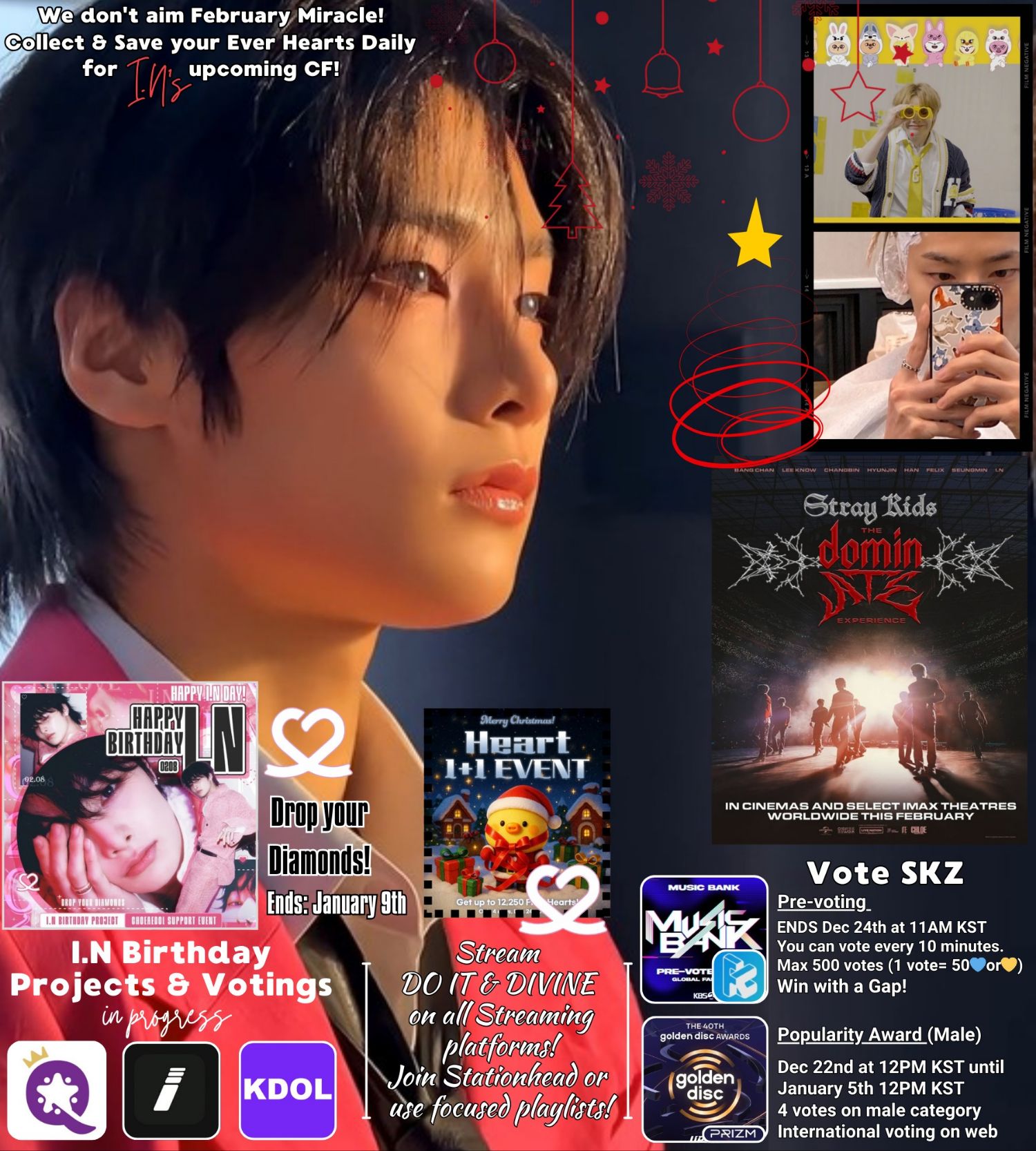 Recent activity shot of I.N (Stray Kids)