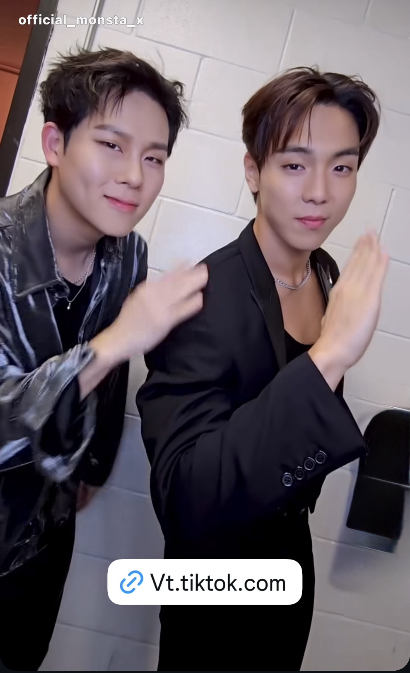 ショヌ (MONSTA X)の舞台裏ショット