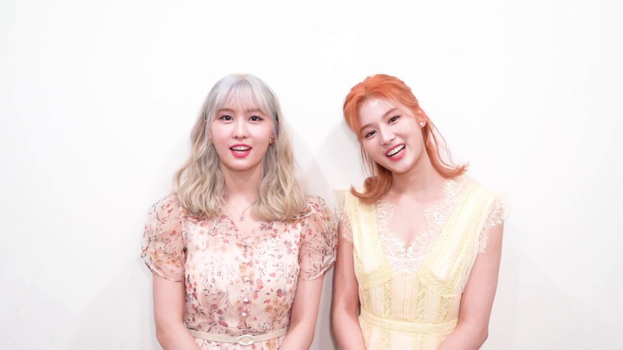 Behind-the-scenes cut of Sana (TWICE)