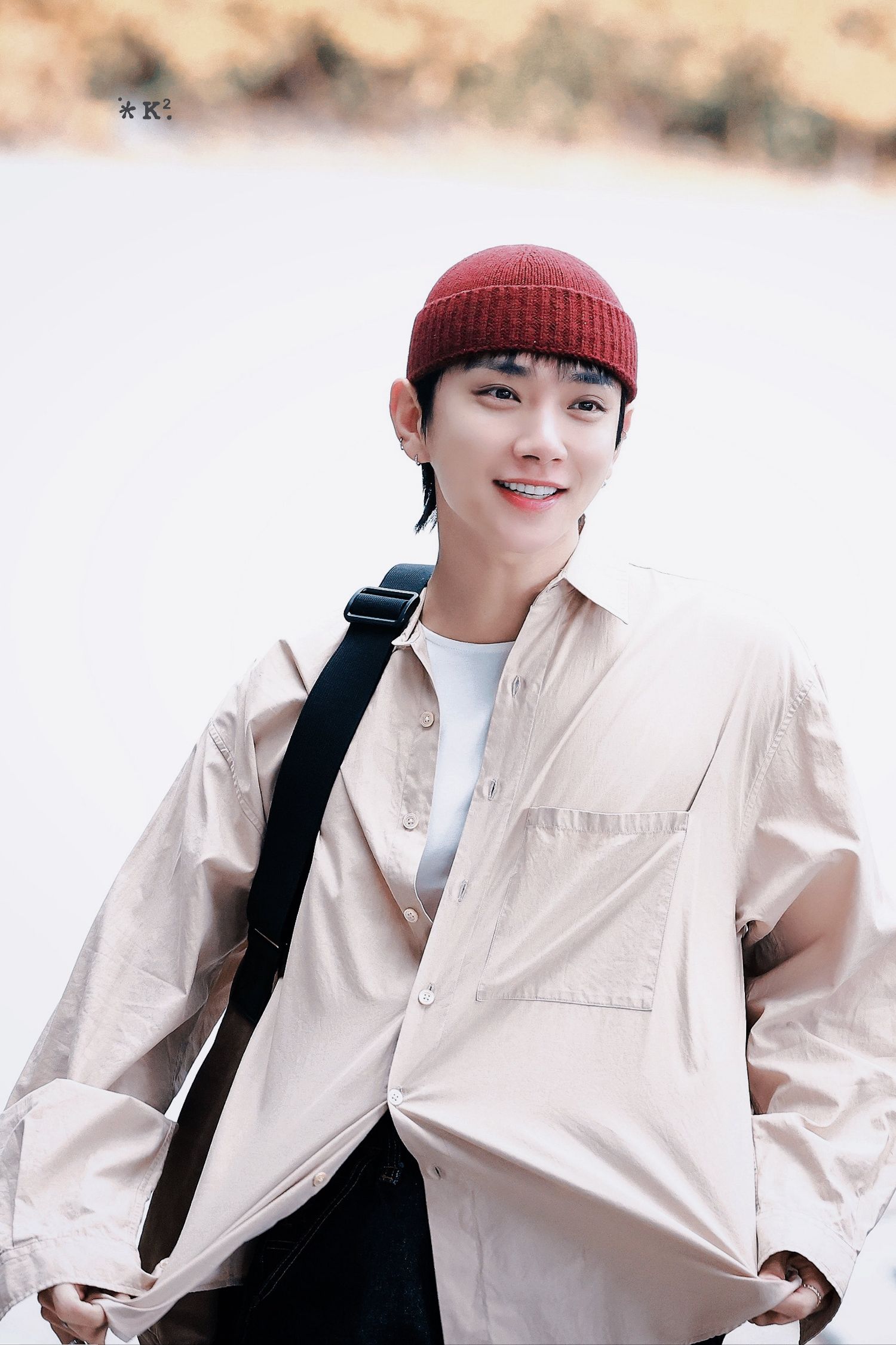 A moment captured by Joshua (SEVENTEEN)'s fan
