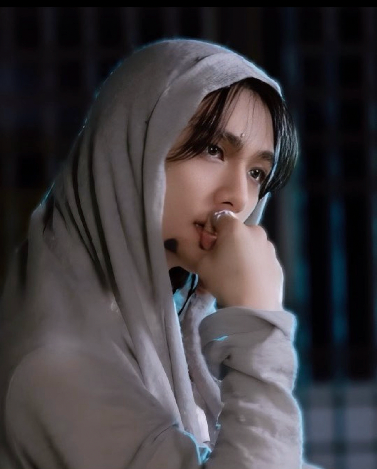 Behind-the-scenes cut of Hyunjin (Stray Kids)