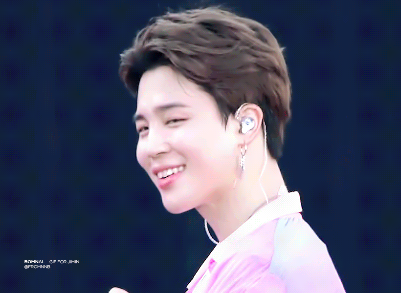 지민 (방탄소년단)의 비하인드 컷