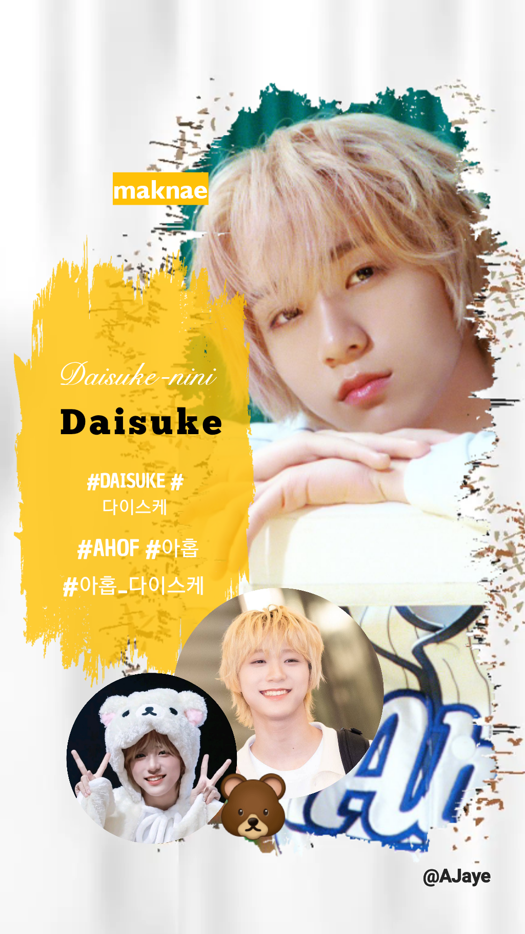 Latest photo of Daisuke (AHOF)