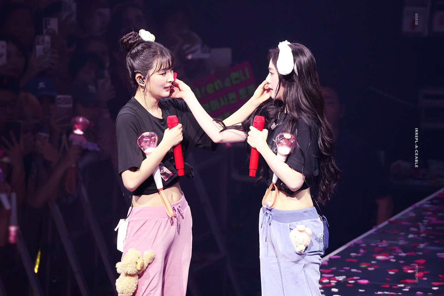 A moment captured by Red Velvet's fan