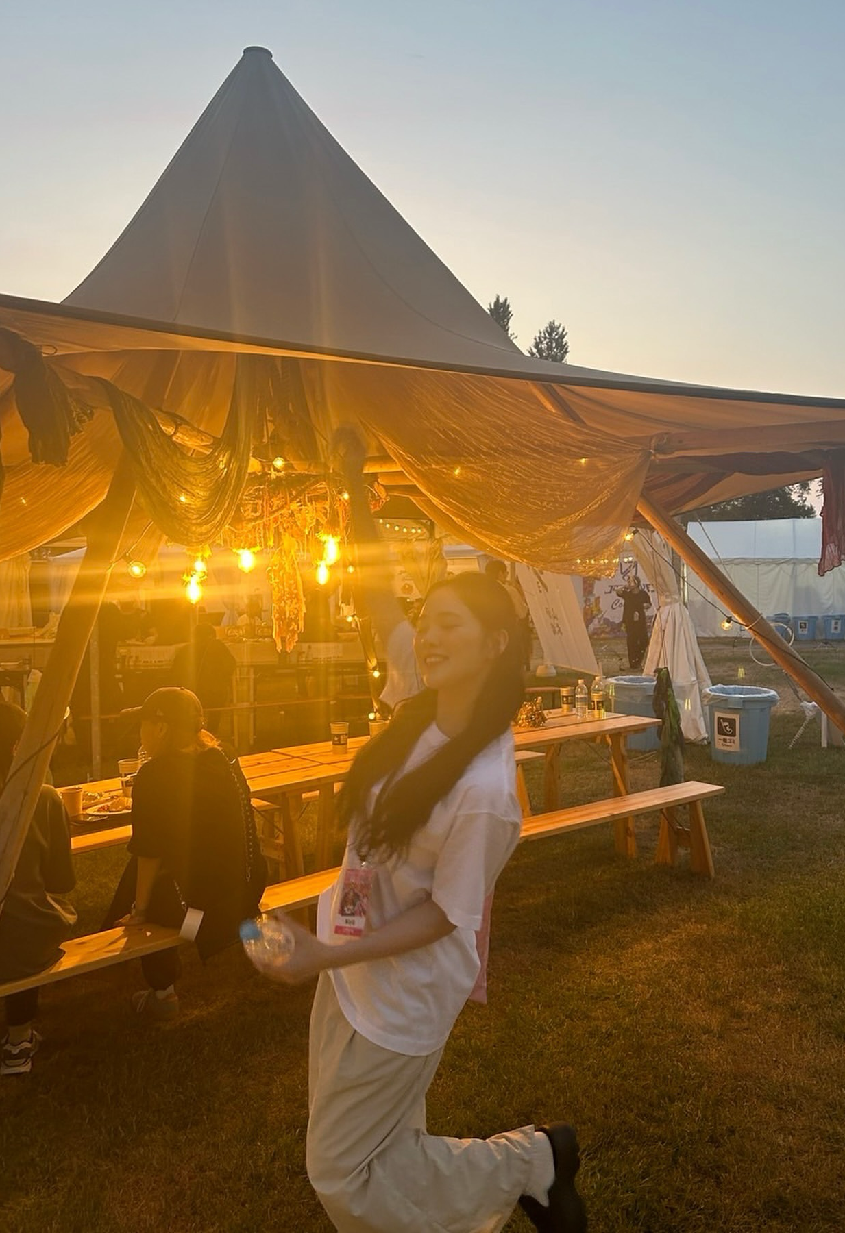 A moment captured by Rio (NiziU)'s fan