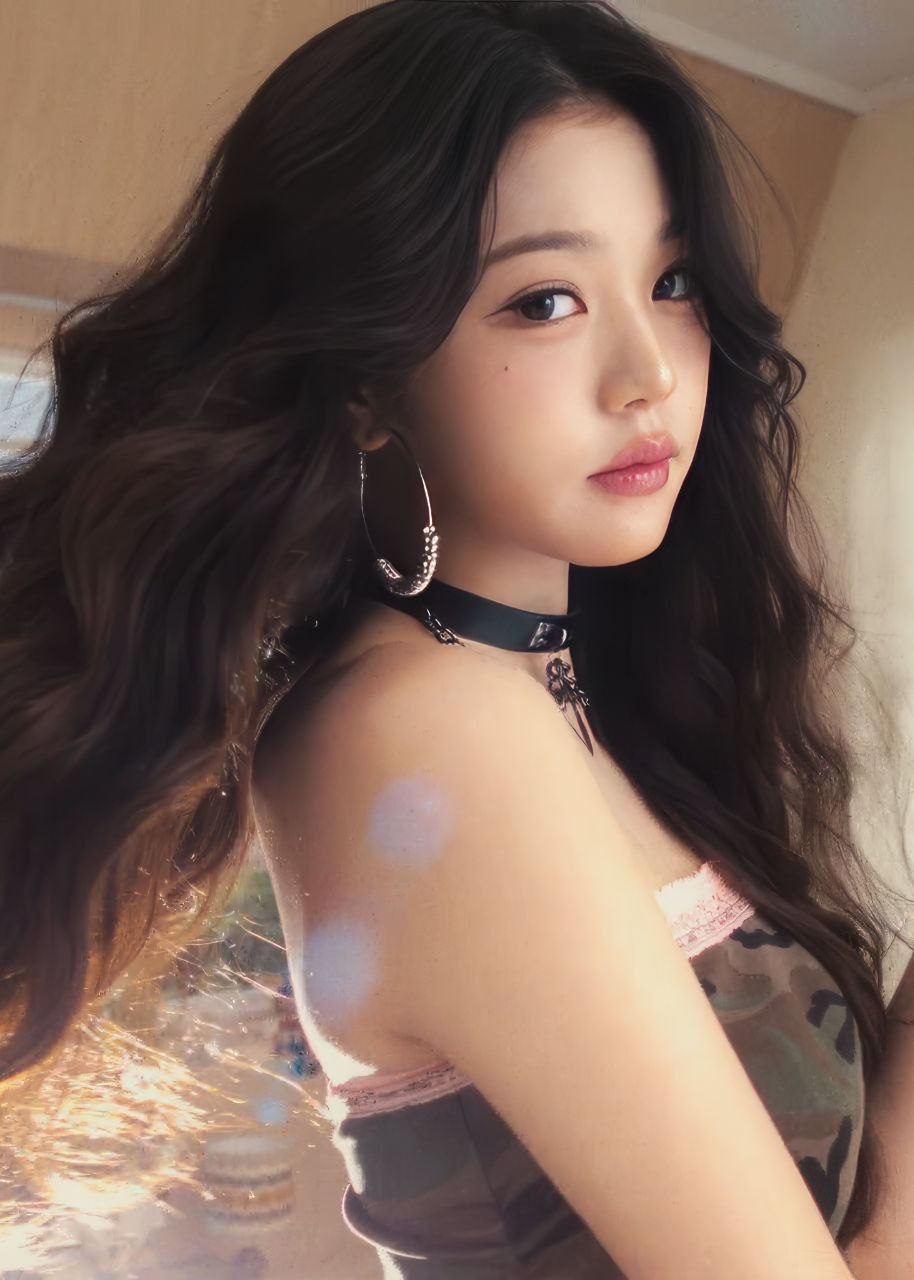 A moment captured by Jang Wonyoung (IVE)'s fan