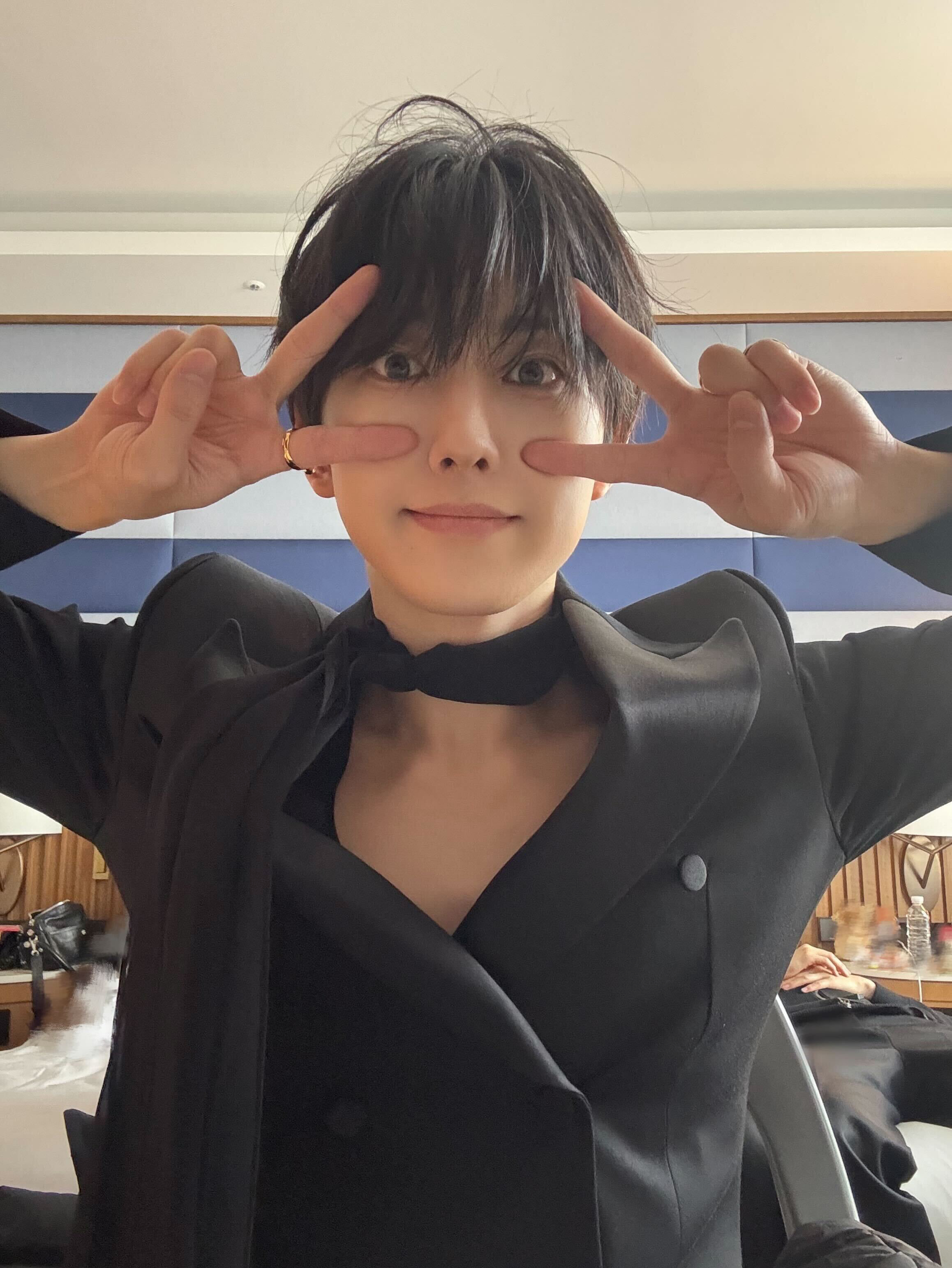 A moment captured by Fuma (&TEAM)'s fan