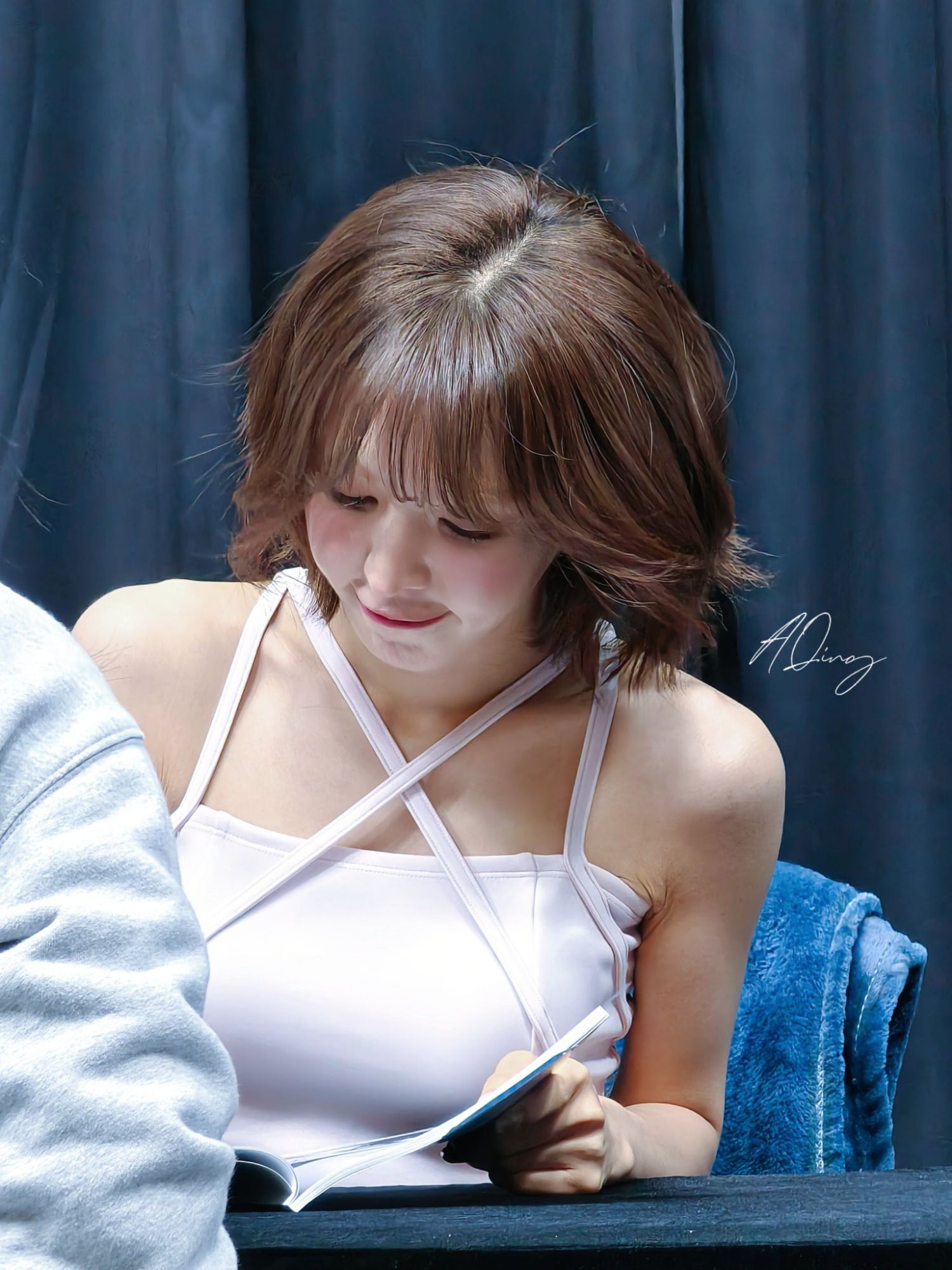 A moment captured by Wendy (Red Velvet)'s fan