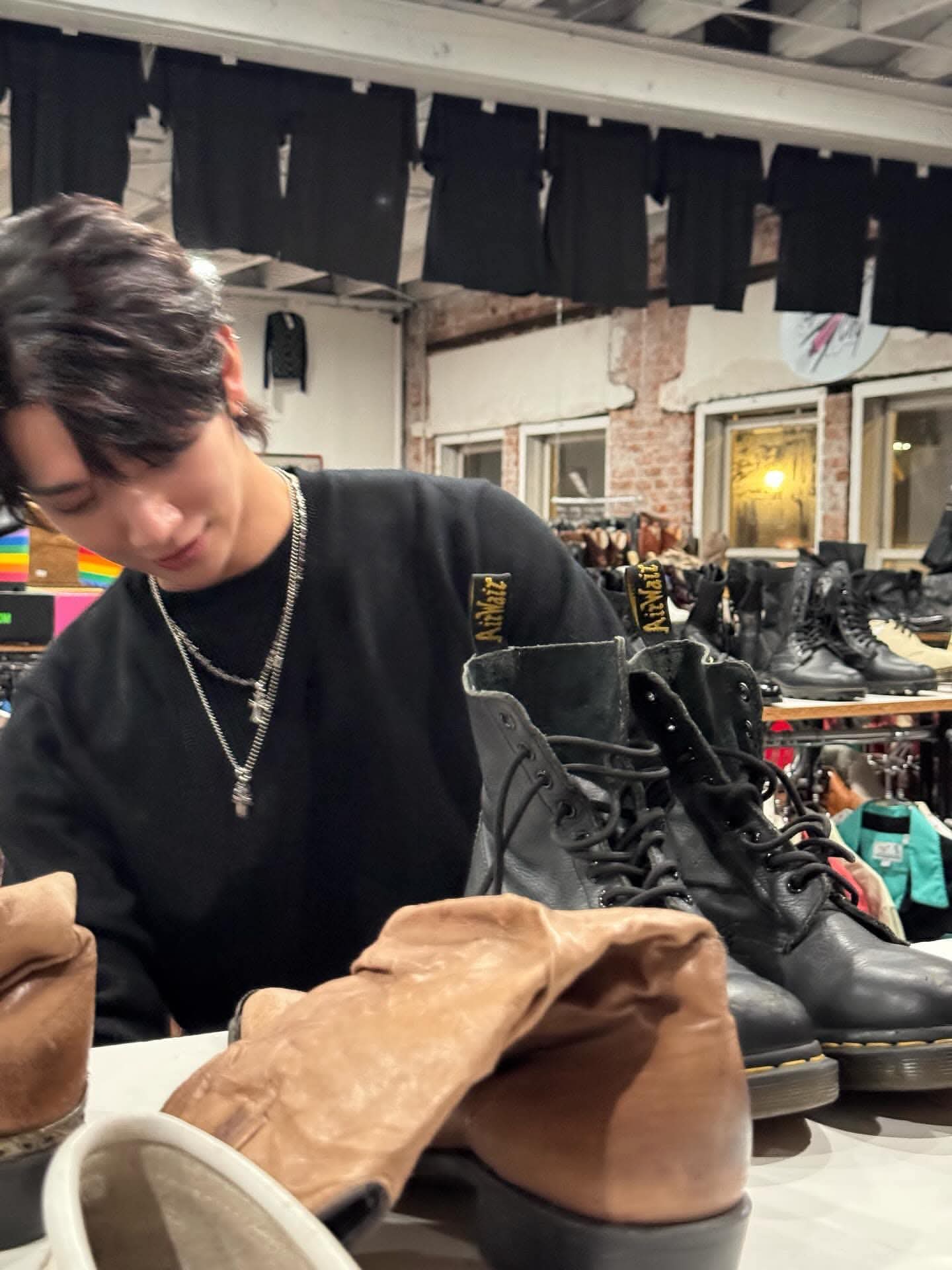 Recent activity shot of Joshua (SEVENTEEN)