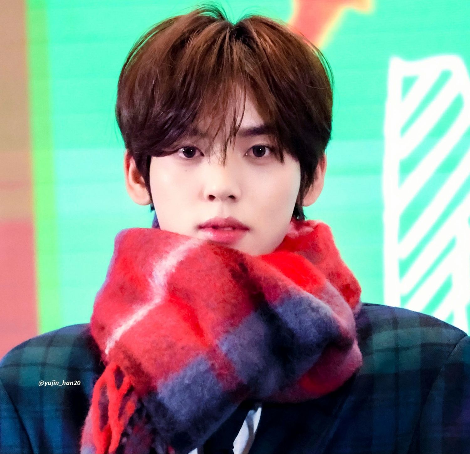 Recent activity shot of Han Yujin (ZEROBASEONE)