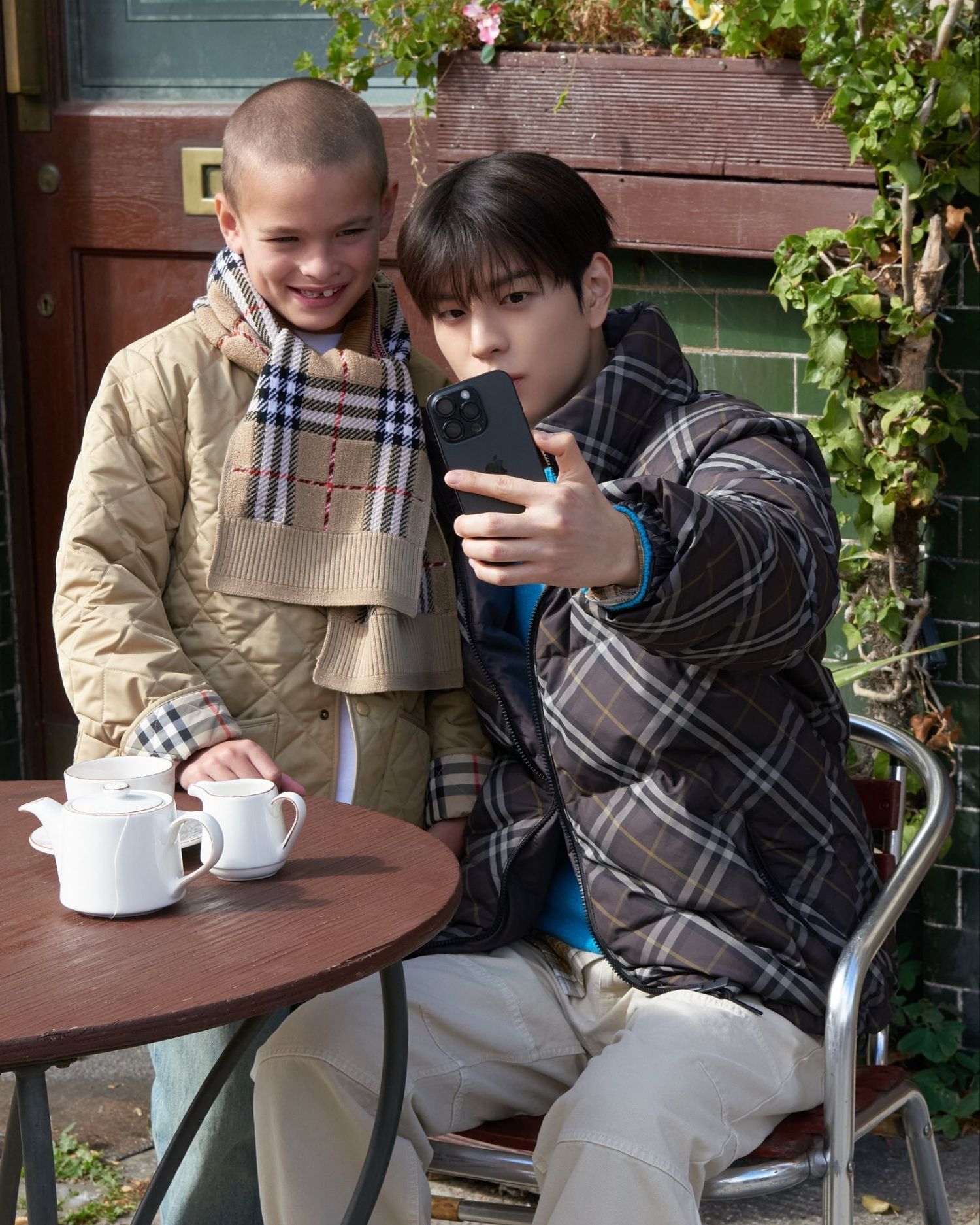 A moment captured by Seungmin (Stray Kids)'s fan