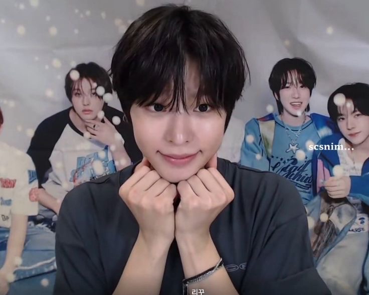 リク (NCT WISH)の舞台裏ショット