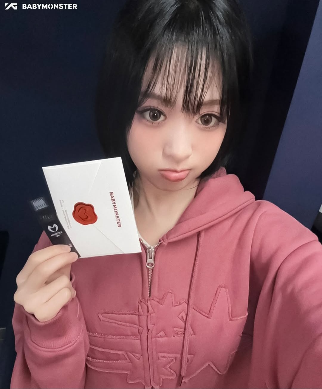 雅譞 (BABYMONSTER)粉絲拍下的瞬間