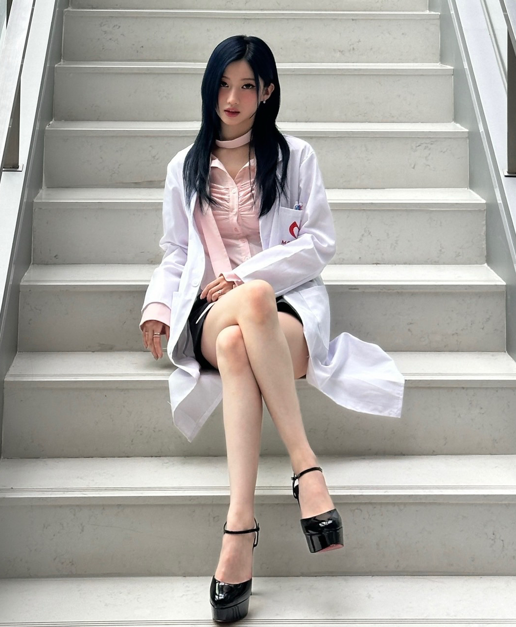 Asa (BABYMONSTER)粉絲拍下的瞬間