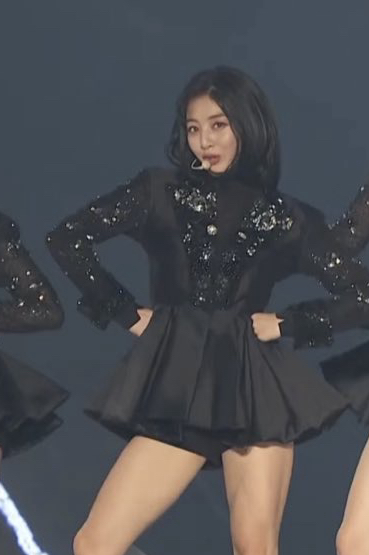 A moment captured by Jihyo (TWICE)'s fan