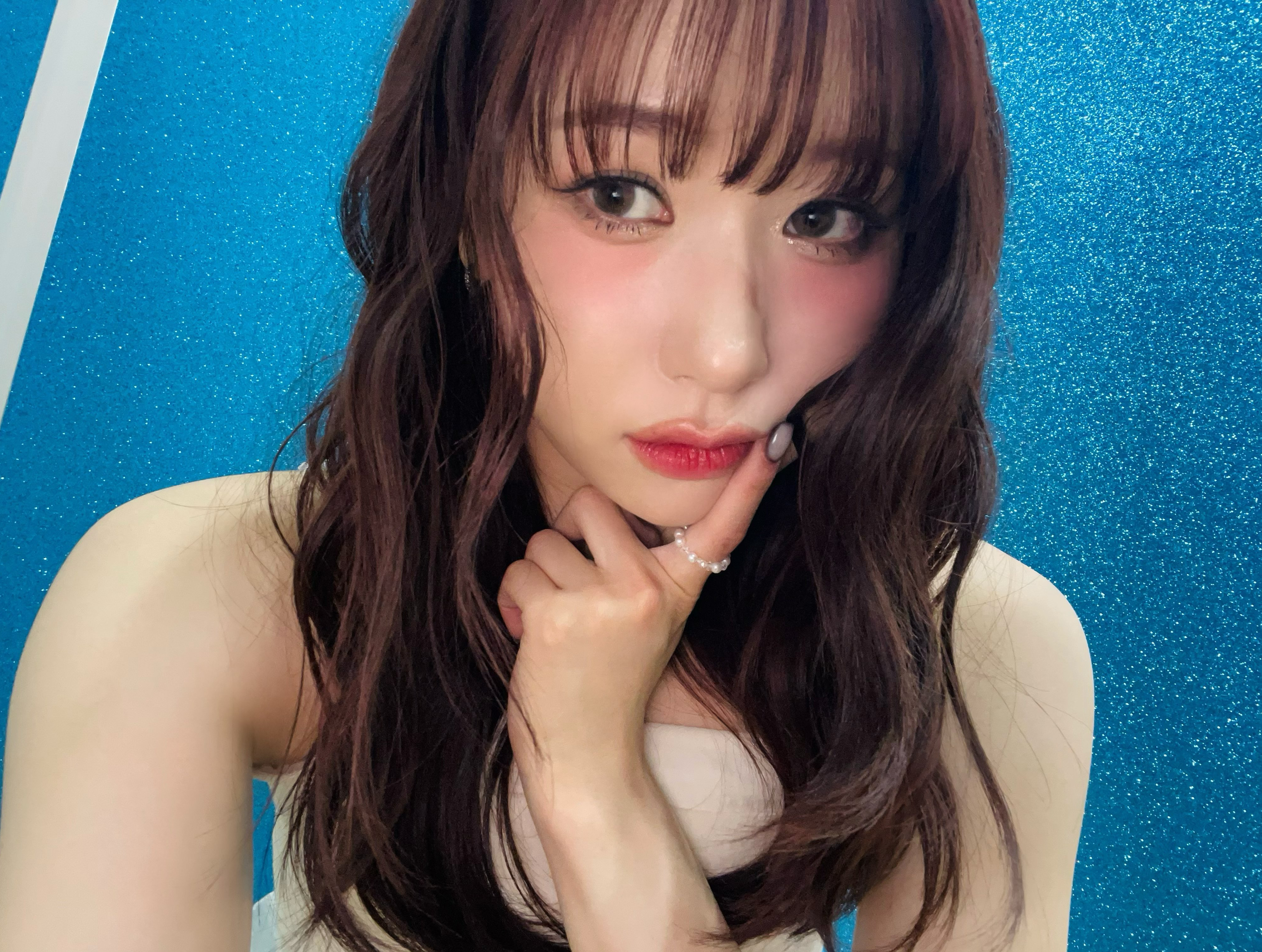 Recent activity shot of Kasahara Momona (ME:I)