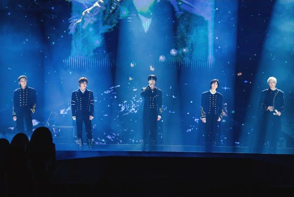 A moment captured by TOMORROW X TOGETHER's fan