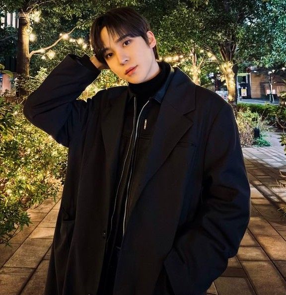 Behind-the-scenes cut of Yunho (ATEEZ)
