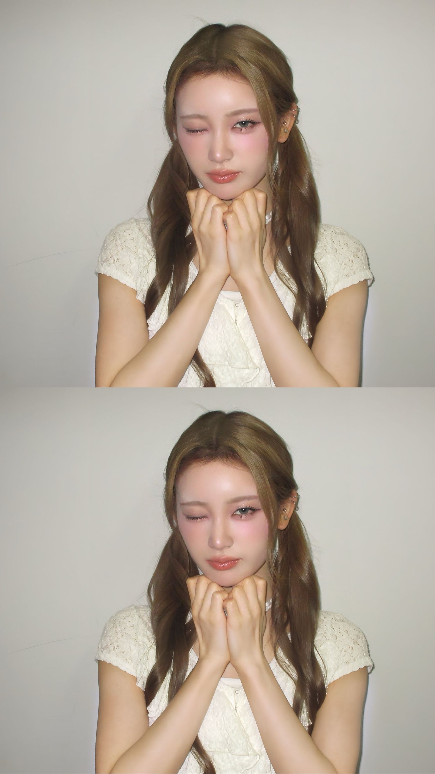 A heartfelt wallpaper shared by Sakurai Miu (ME:I)'s fans