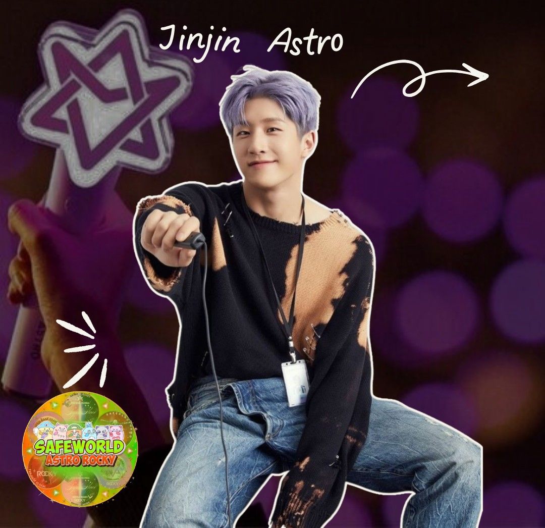 Potret di balik layar Jinjin (ASTRO)