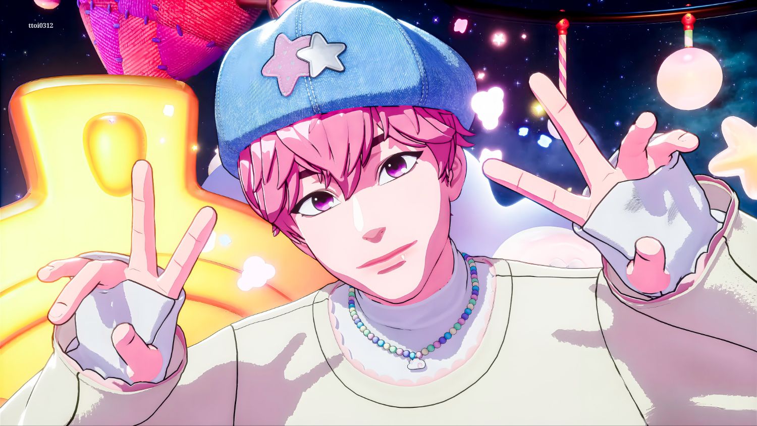 A moment captured by Bamby (PLAVE)'s fan