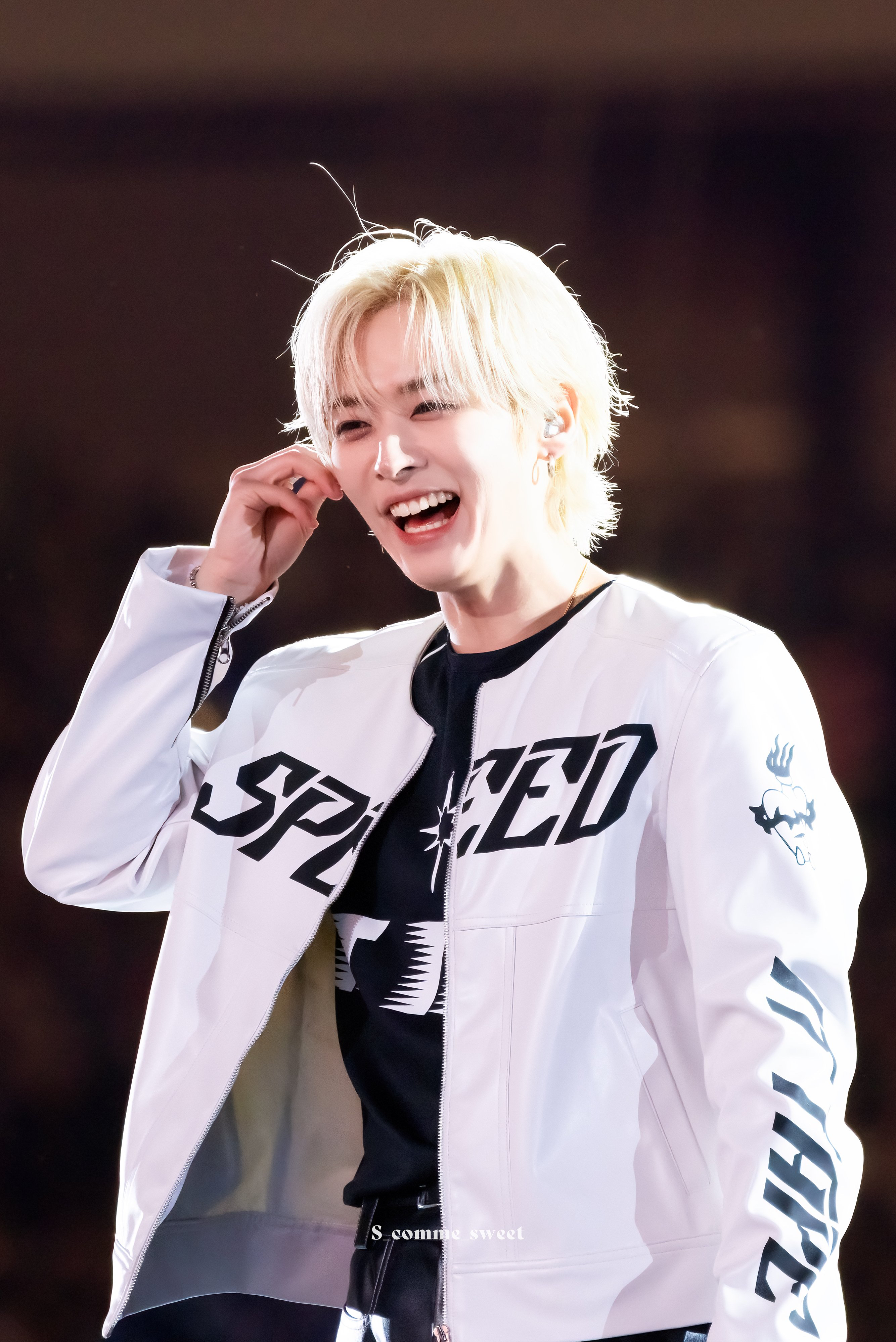 Recent activity shot of Lee Know (Stray Kids)