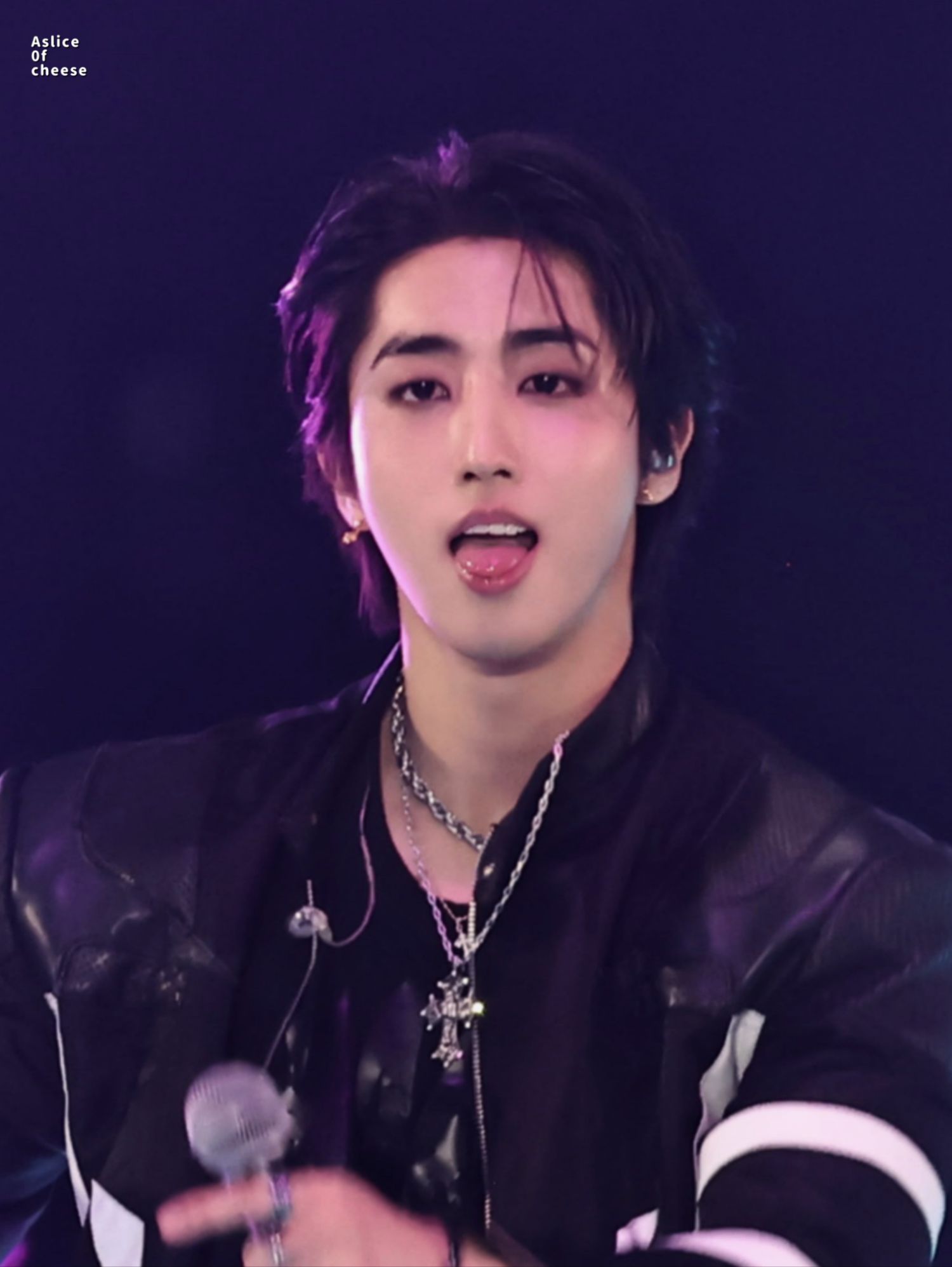 A moment captured by HAN (Stray Kids)'s fan