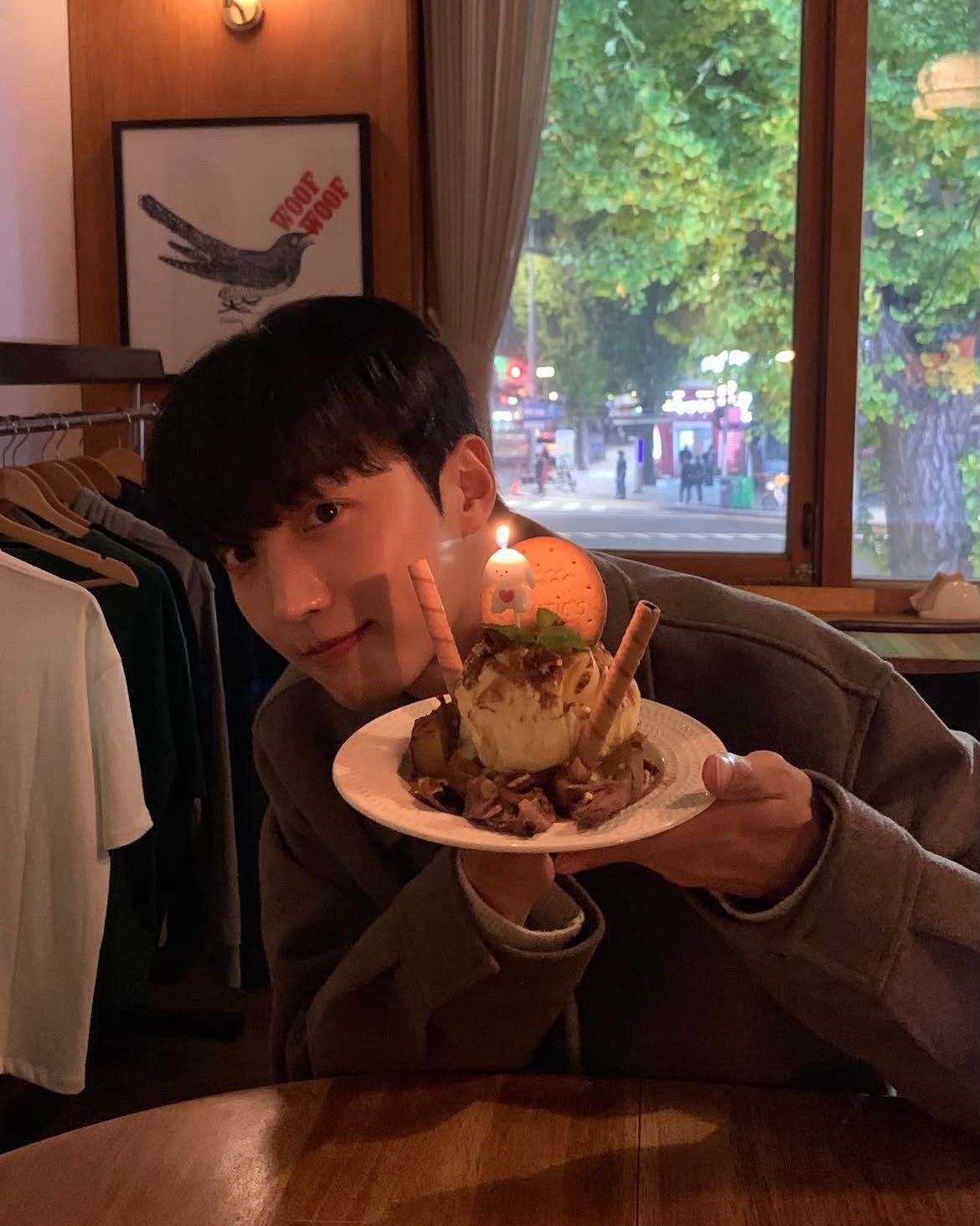 Recent activity shot of Sunyoul (UP10TION)