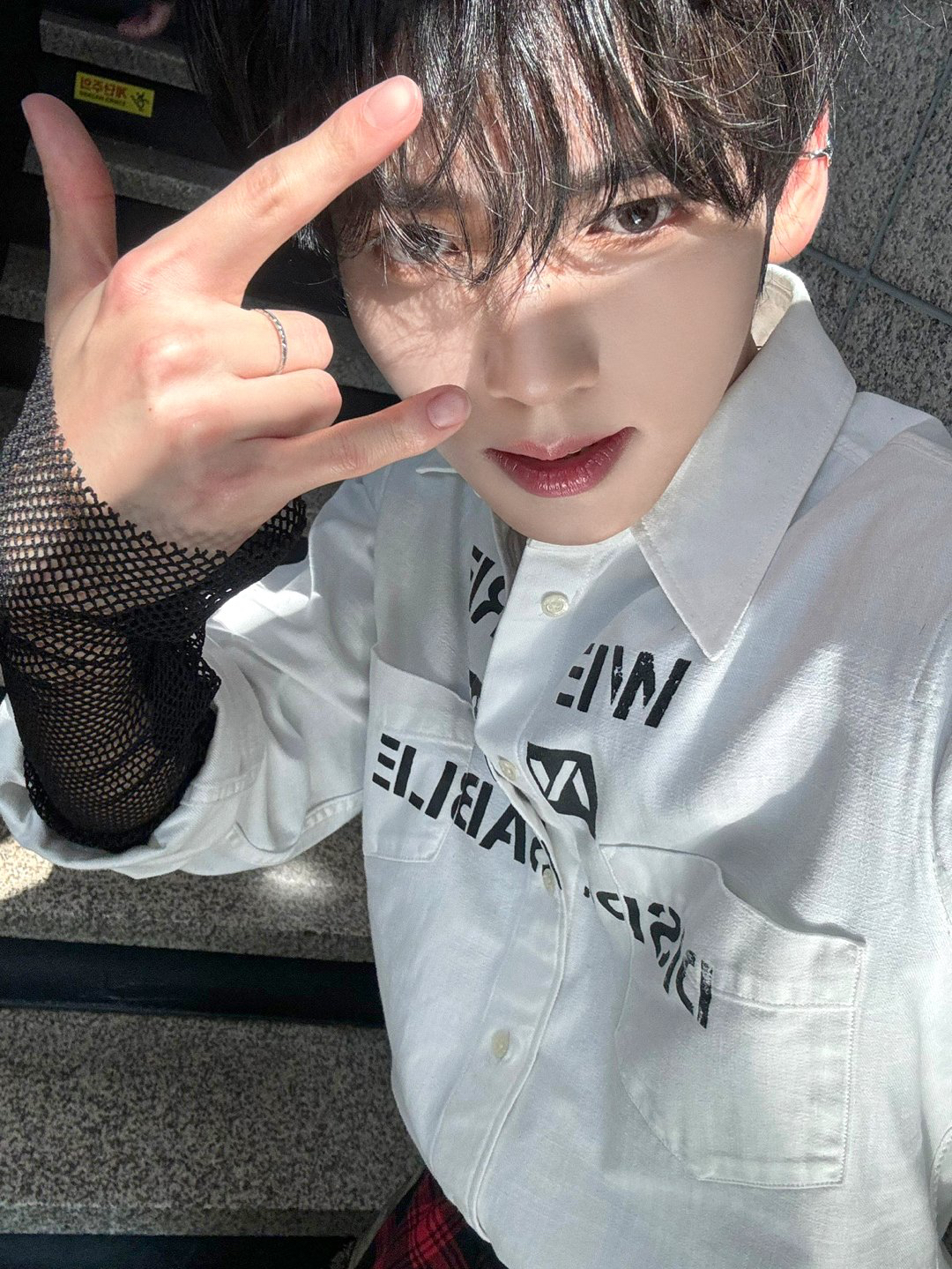 Behind-the-scenes cut of Han Yujin (ZEROBASEONE)