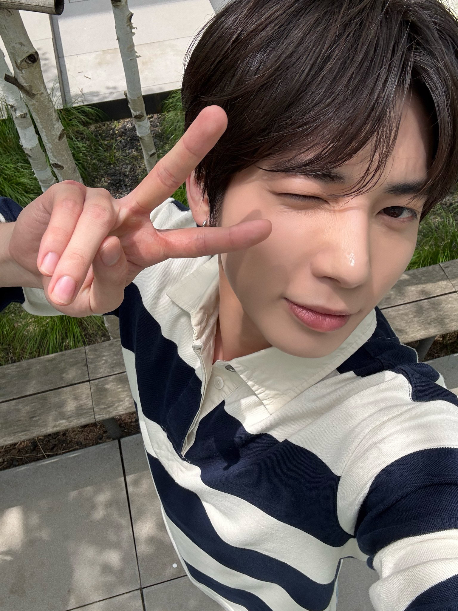 Recent activity shot of Taehyun (TOMORROW X TOGETHER)