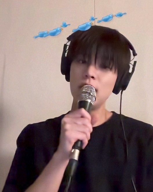 A moment captured by Seungmin (Stray Kids)'s fan