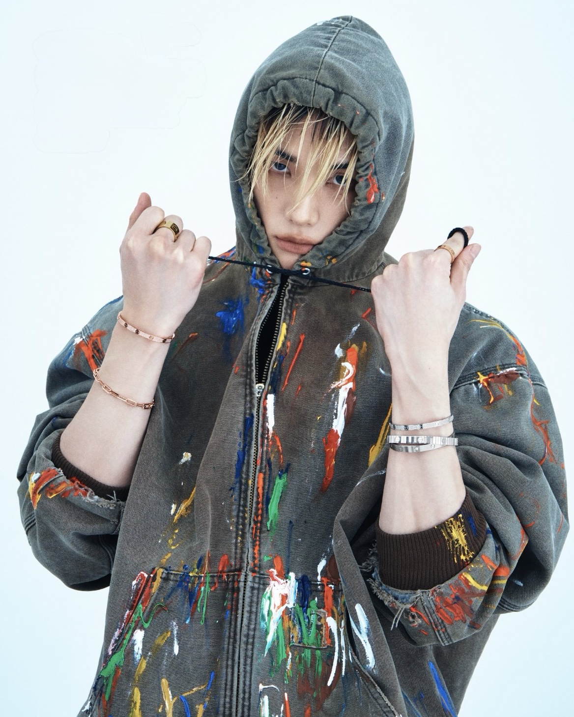 Behind-the-scenes cut of Hyunjin (Stray Kids)