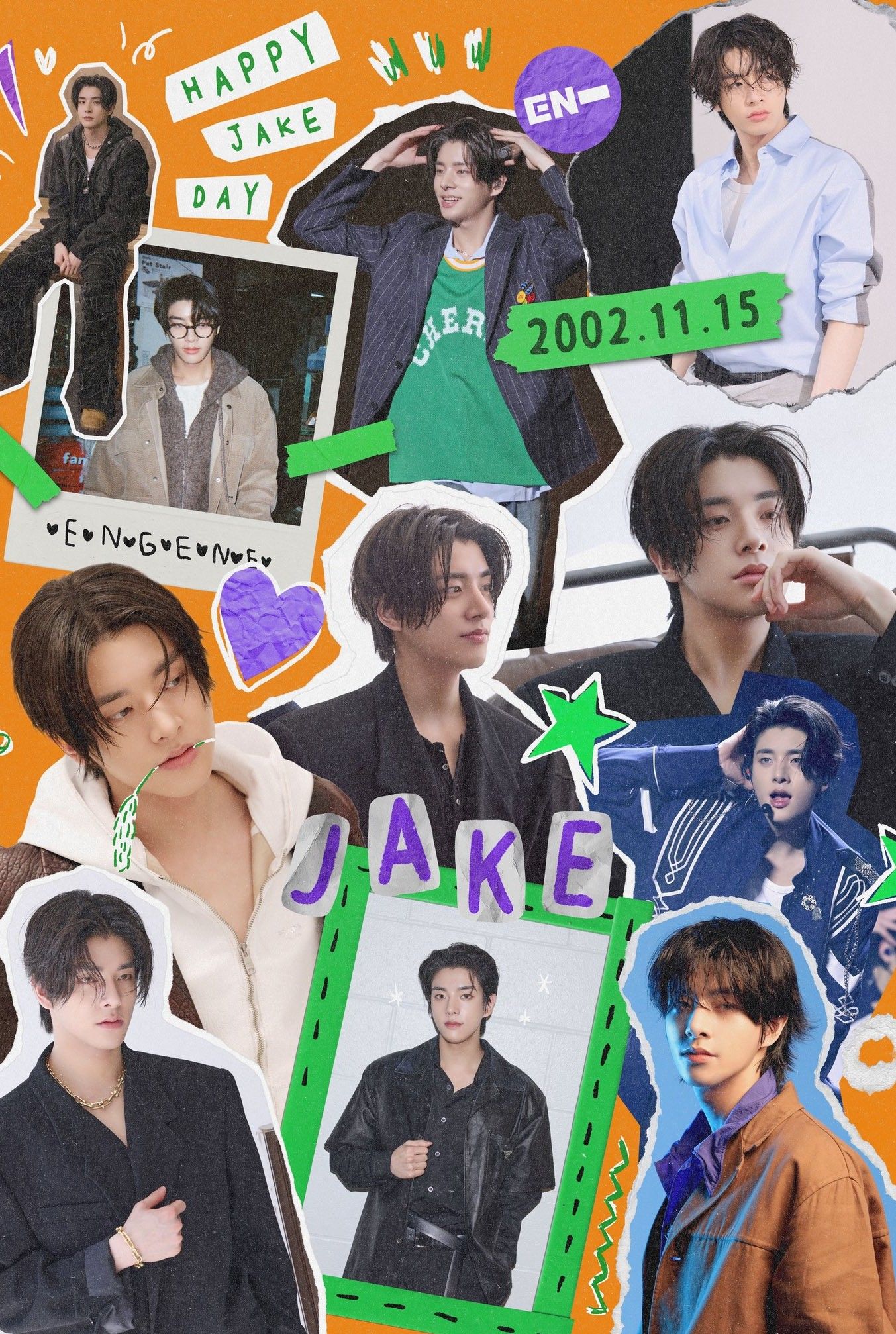 Behind-the-scenes cut of Jake (ENHYPEN)