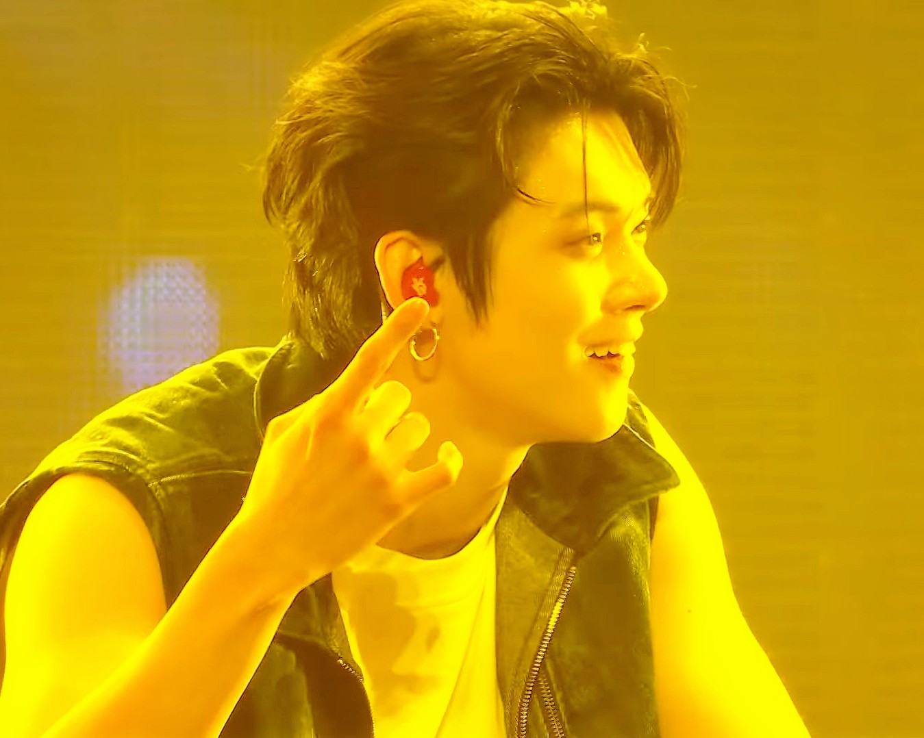 A moment captured by Yeonjun (TOMORROW X TOGETHER)'s fan