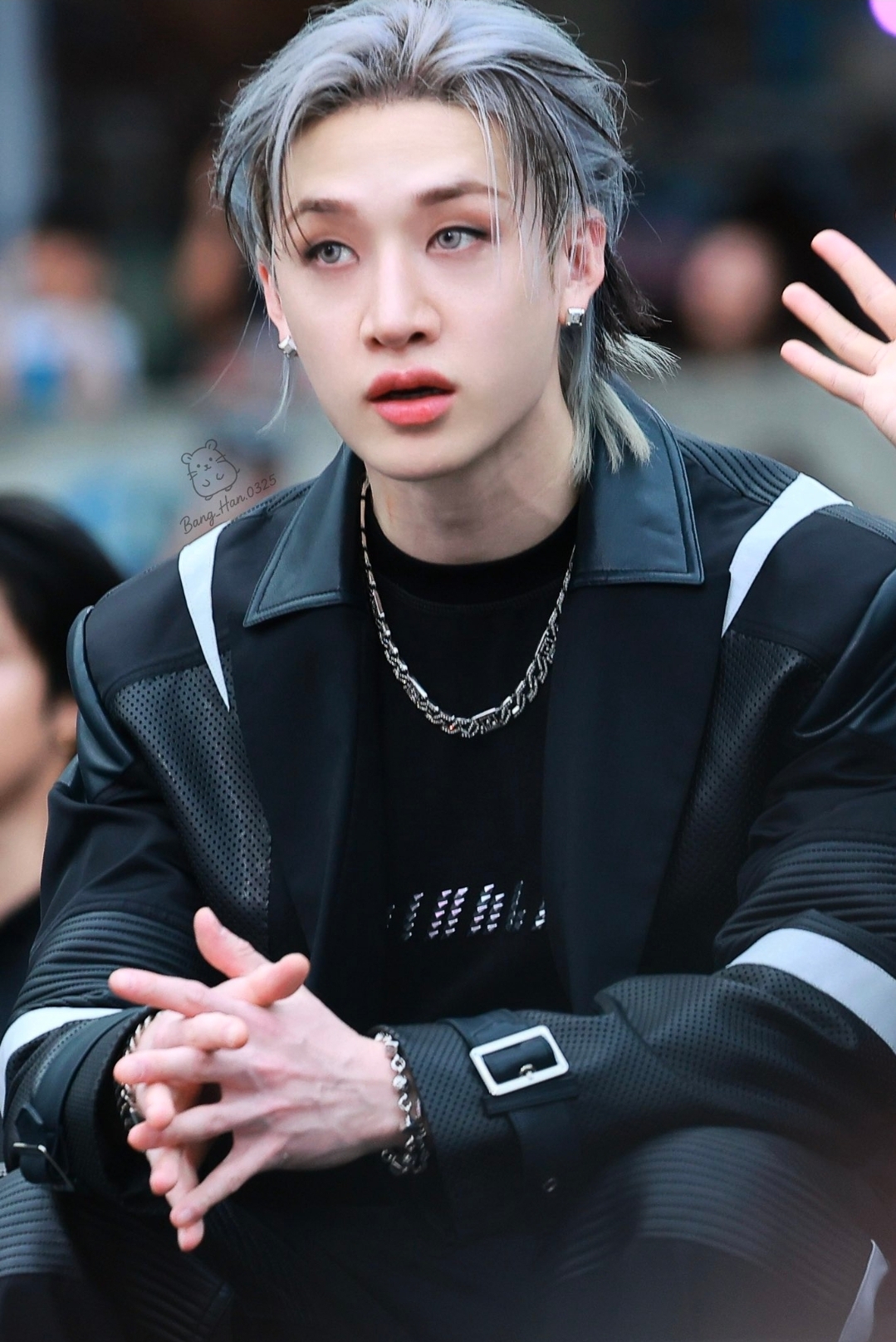 Recent activity shot of Bang Chan (Stray Kids)