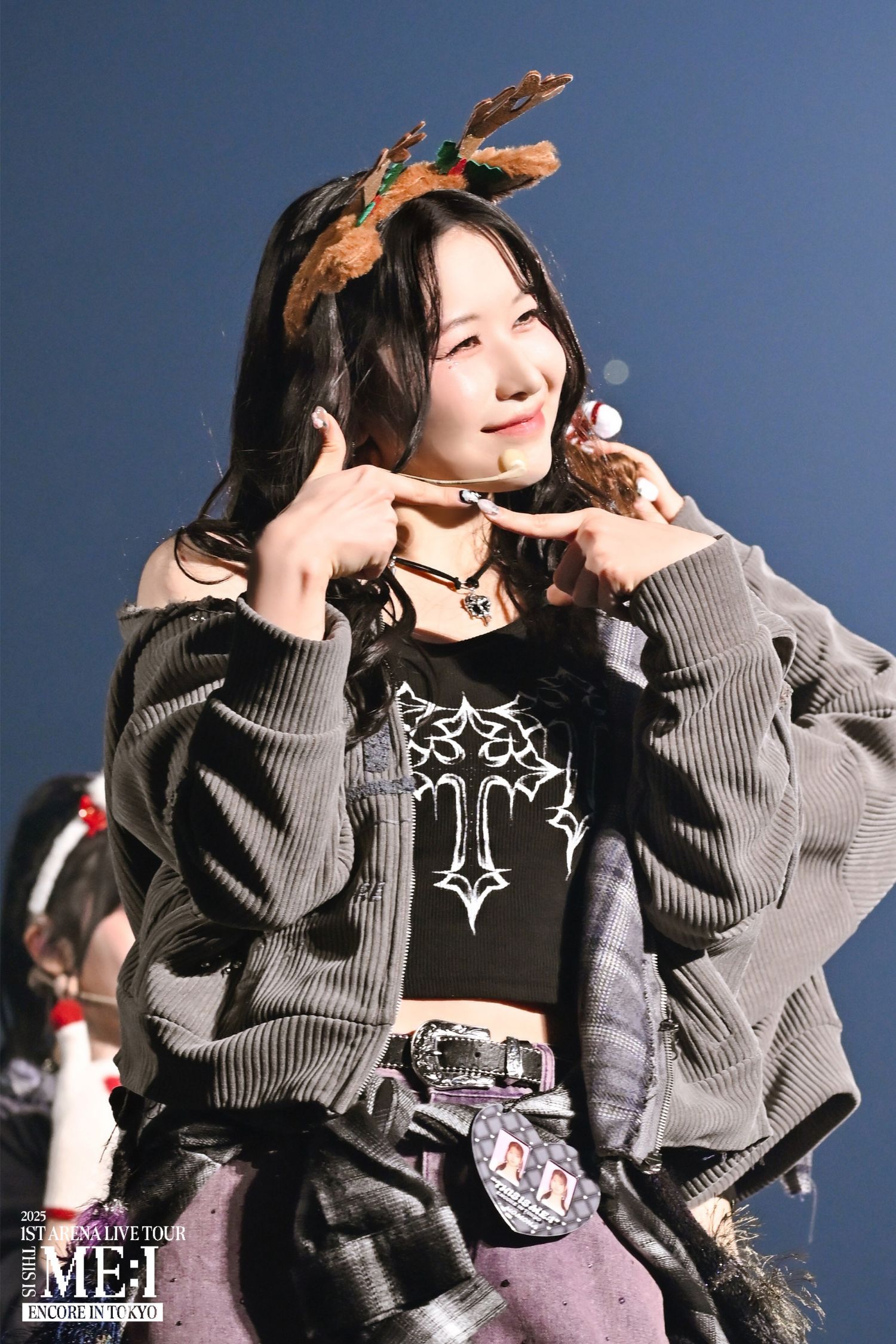 A moment captured by Kasahara Momona (ME:I)'s fan