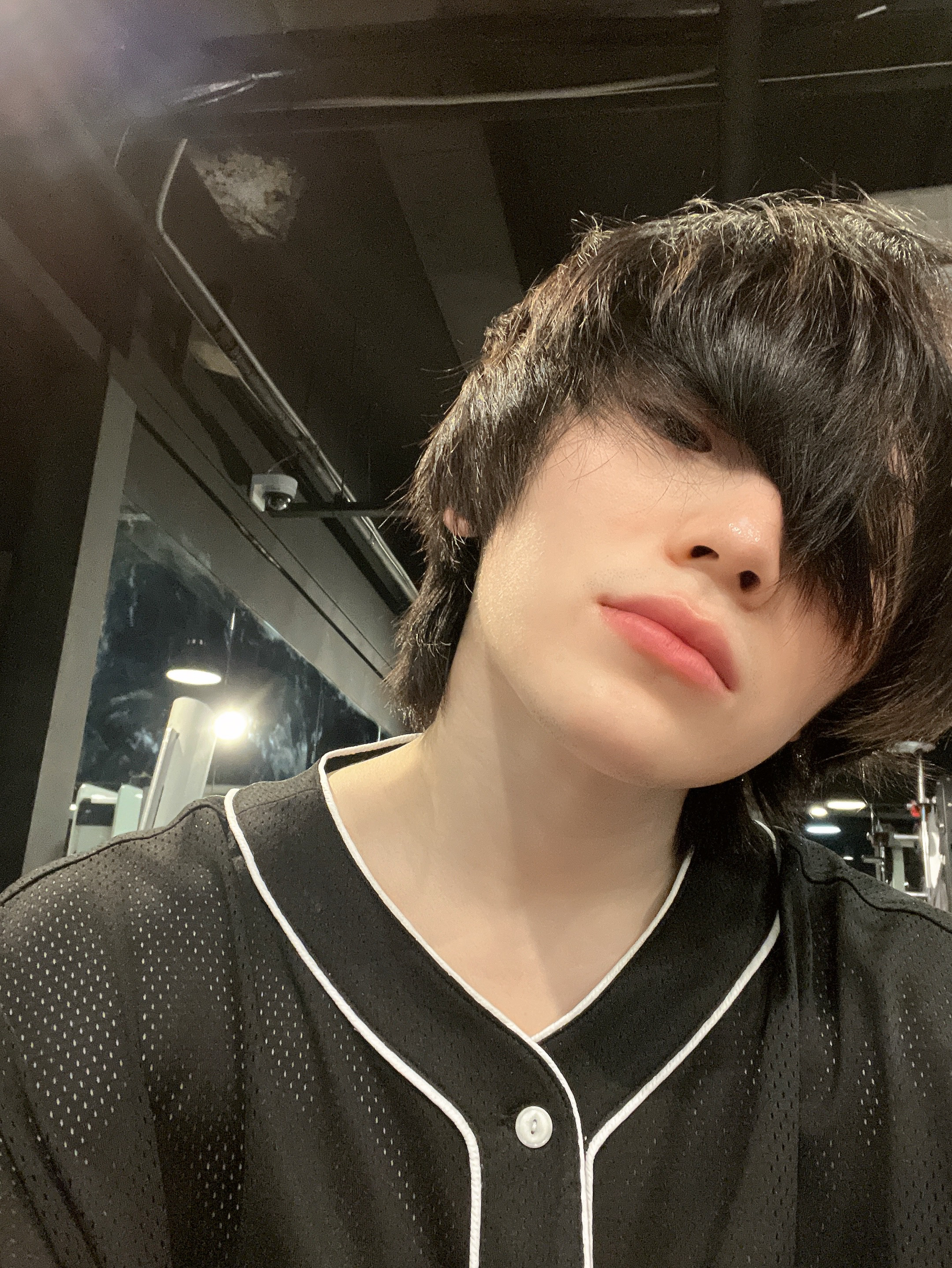 A moment captured by Woozi (SEVENTEEN)'s fan