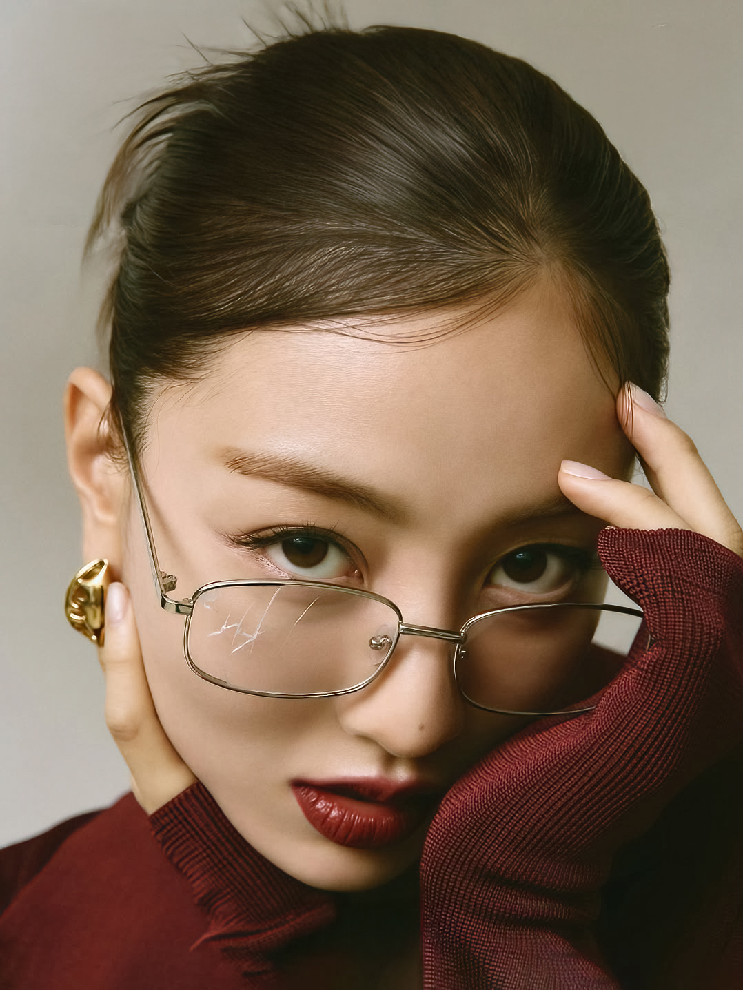 지효 (TWICE)의 비하인드 컷