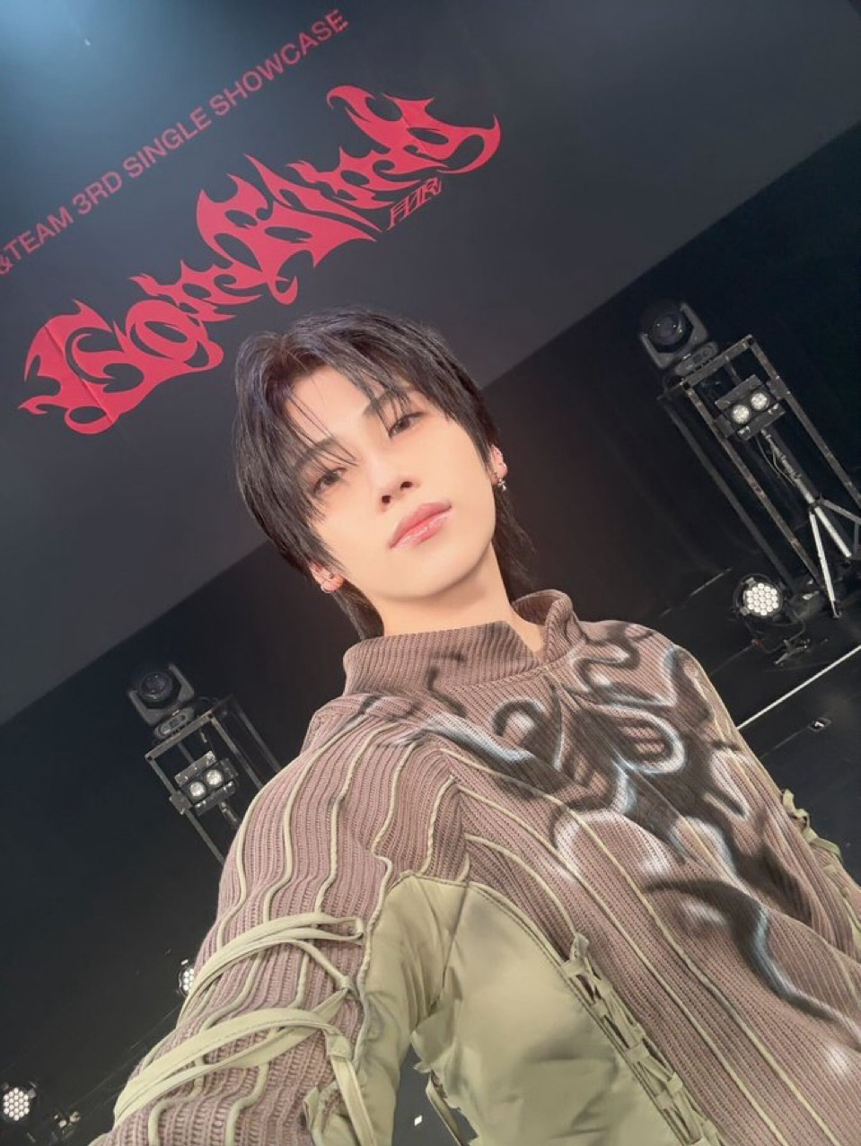 A moment captured by Yuma (&TEAM)'s fan